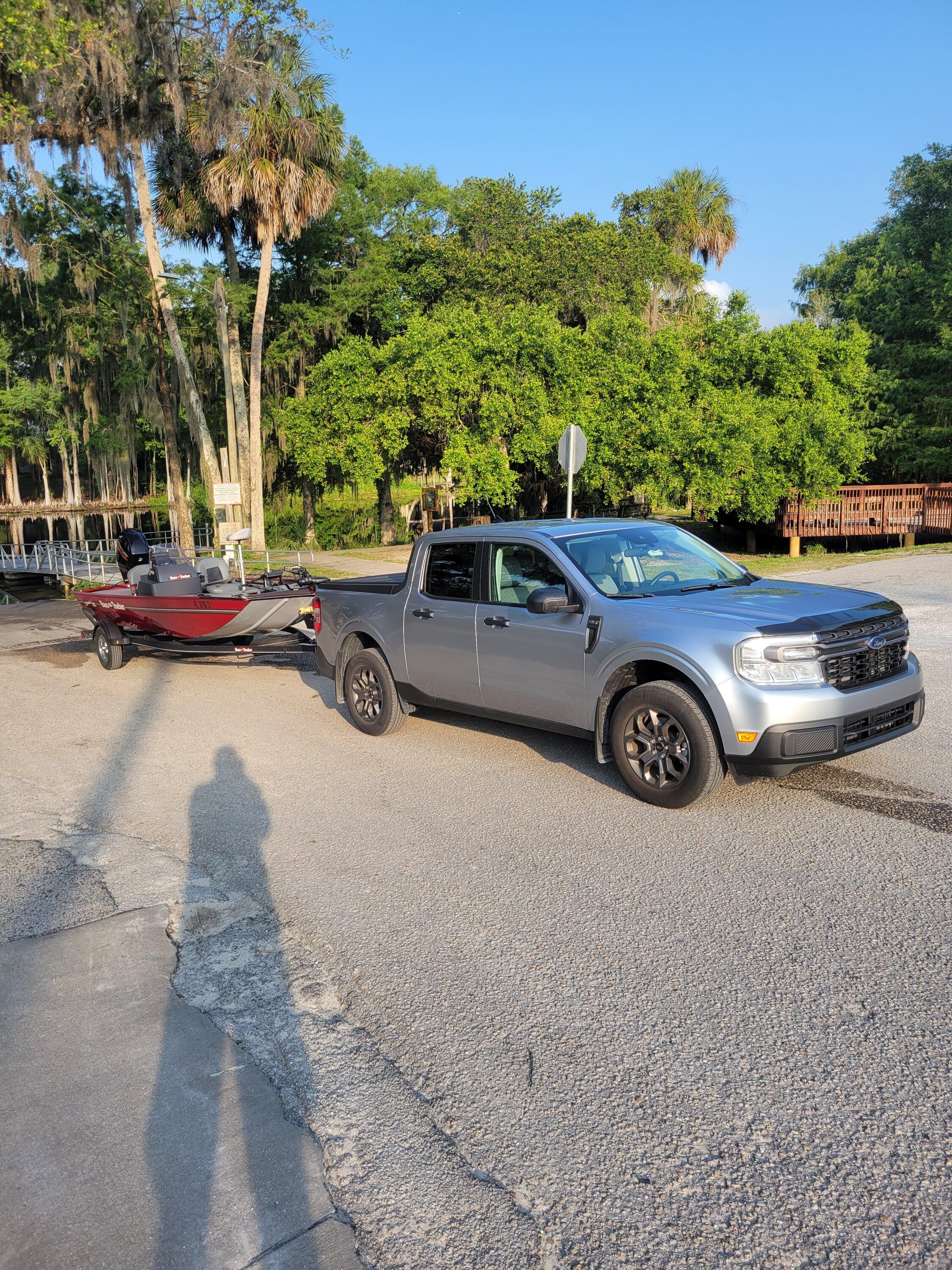 Ford Maverick What have you towed with your hybrid? 20230609_080115