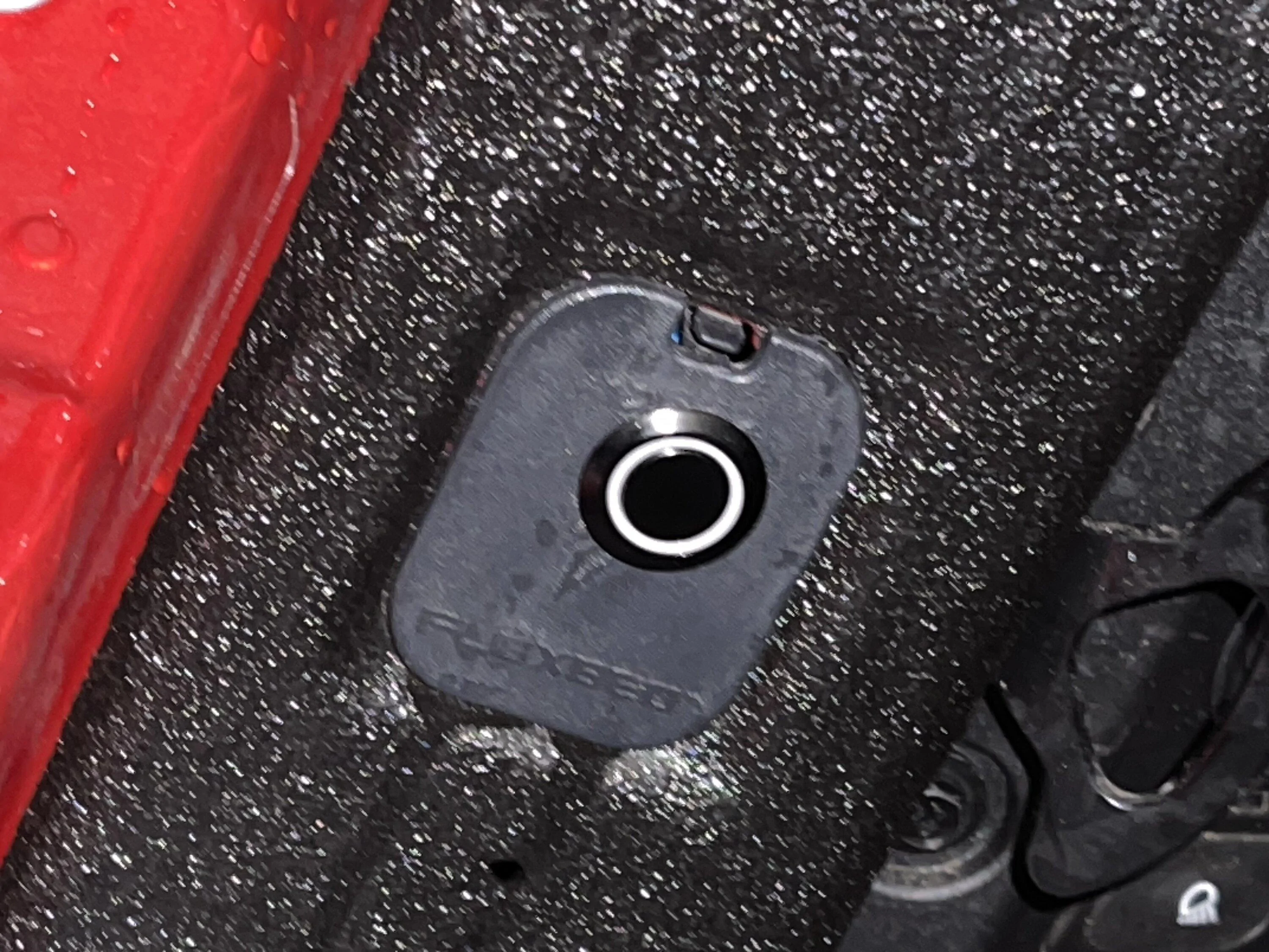 Ford Maverick NiLight 60” LED bed light kit installed with tailgate magnetic switch IMG_6068