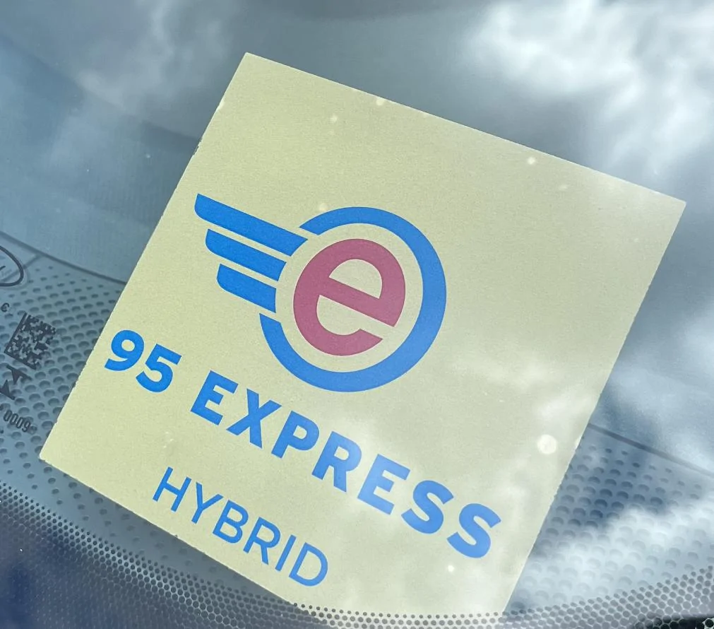 Ford Maverick South Florida Hybrid owners save on tolls I95 Express Sticker