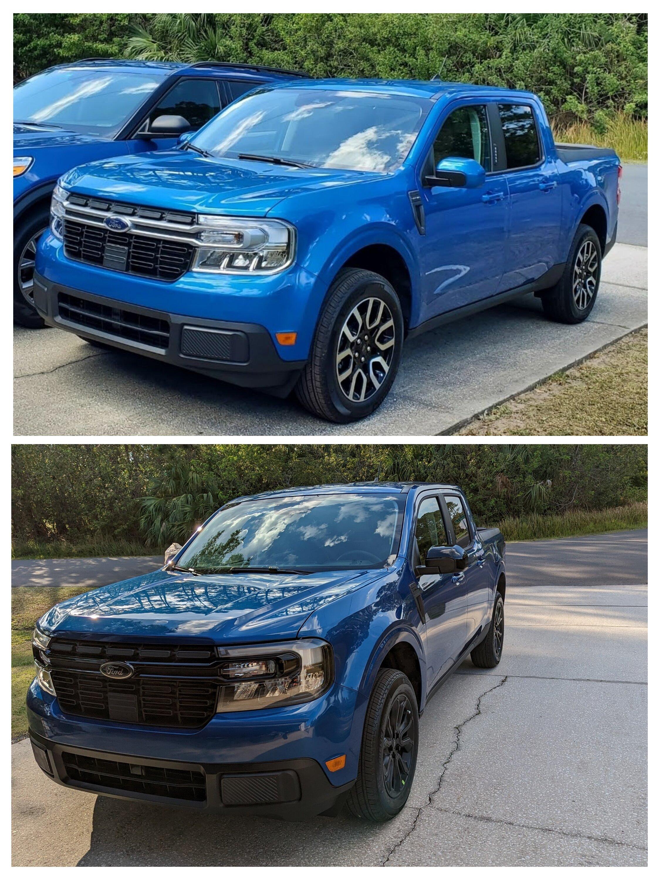 Ford Maverick VELOCITY BLUE Maverick Photos Thread 20230416_115536-COLLAGE
