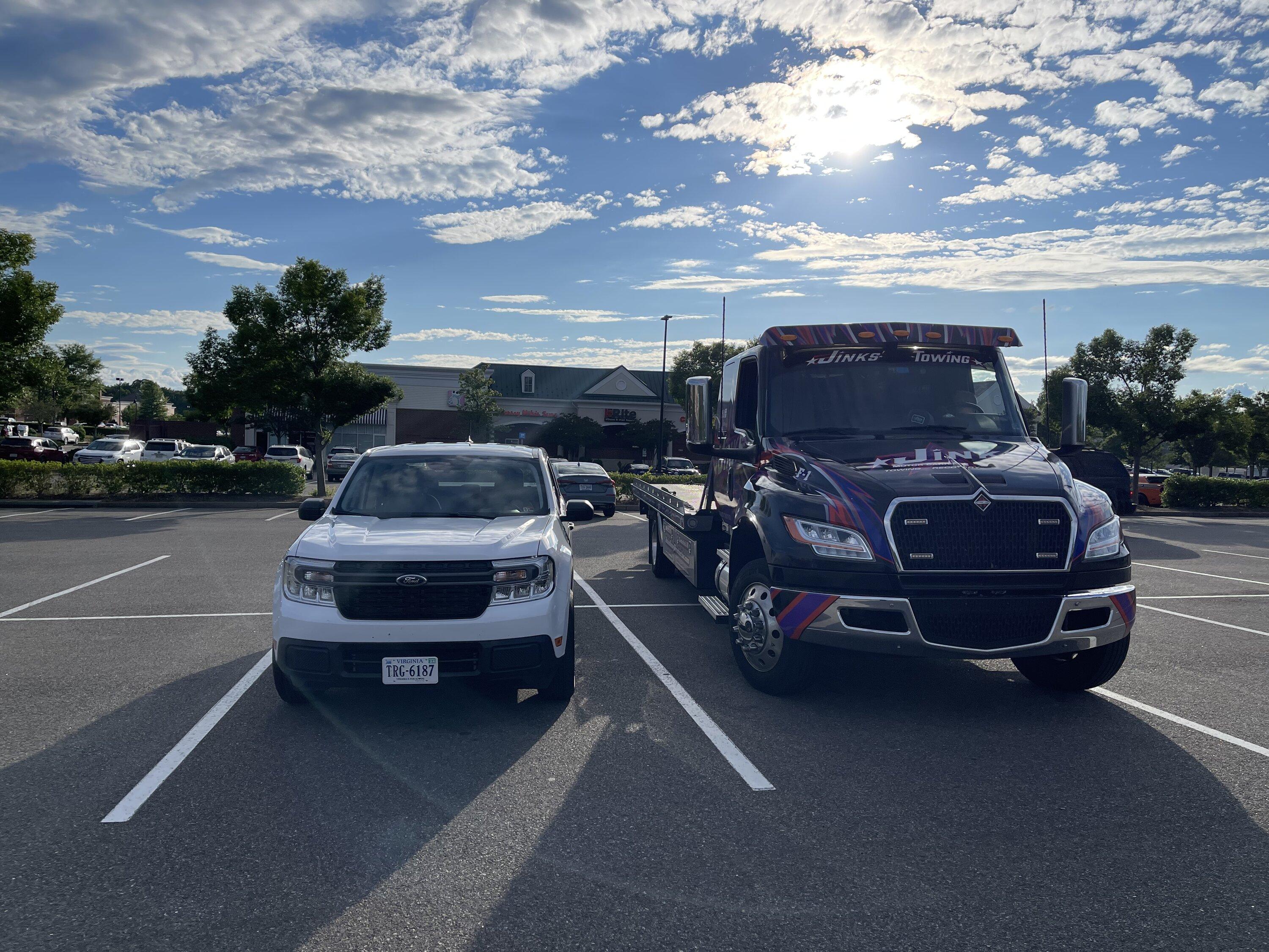 Ford Maverick Post your Maverick next to ridiculously large trucks - photos thread 9129F206-5A10-418B-A11D-0D0C979F9CD6