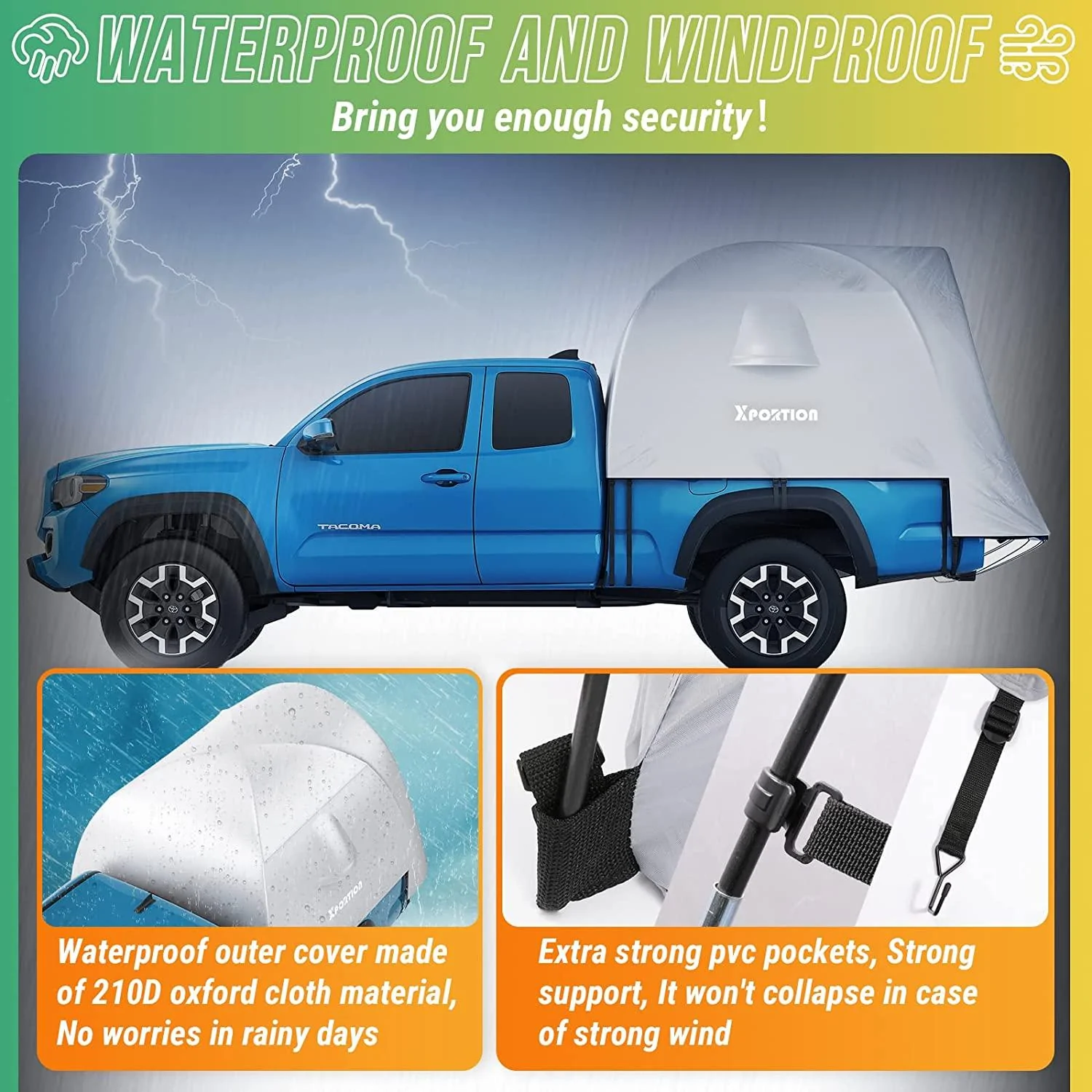 Ford Maverick Truck Bed Tent by Exportion - New tent2