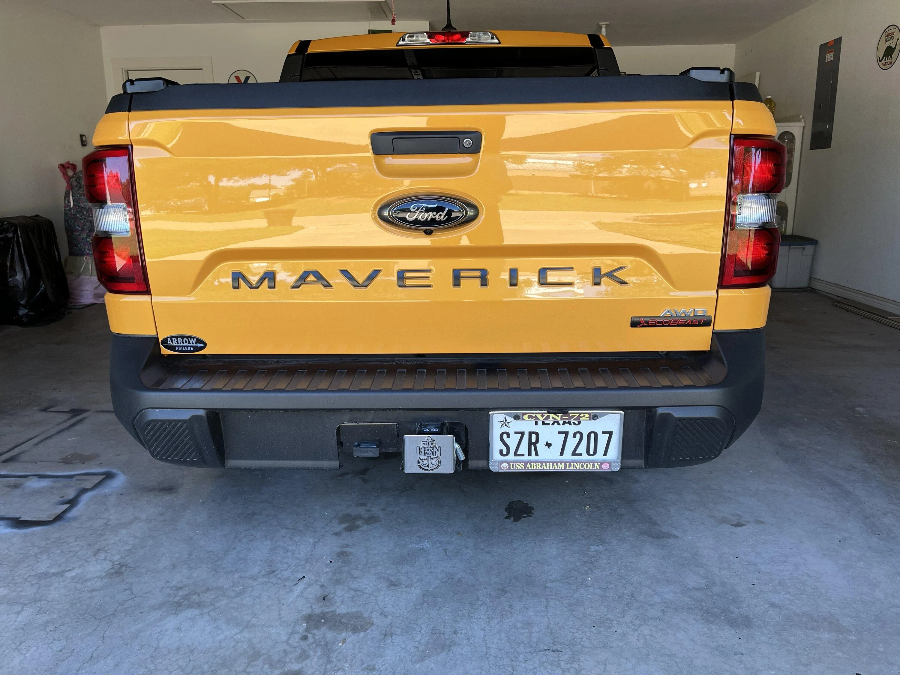 Ford Maverick Cyber Orange Maverick I saw today IMG_0080