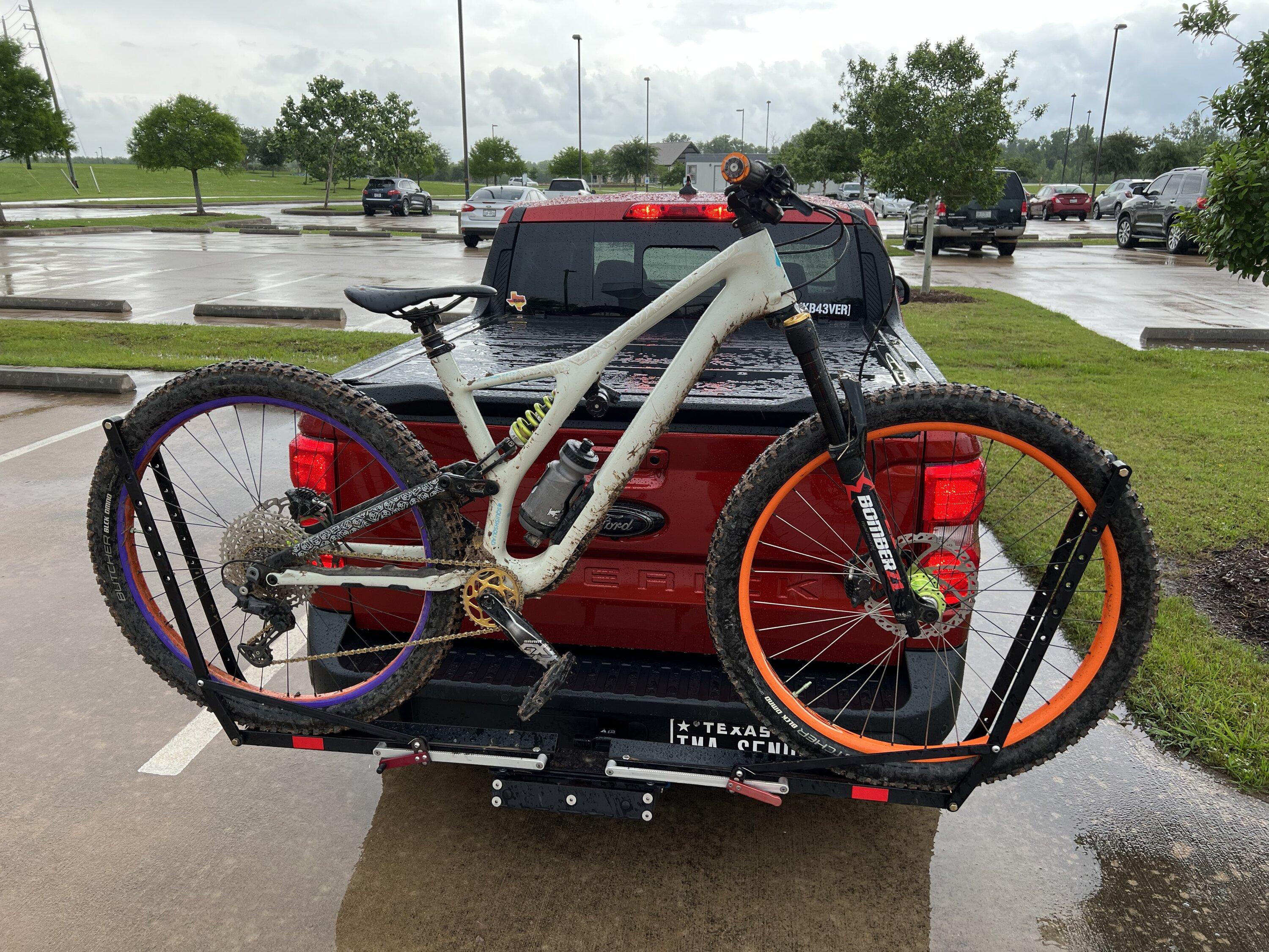 Ford Maverick Bike Racks... Tailgate Pad or Hitch Rack for frequent use. IMG_0874