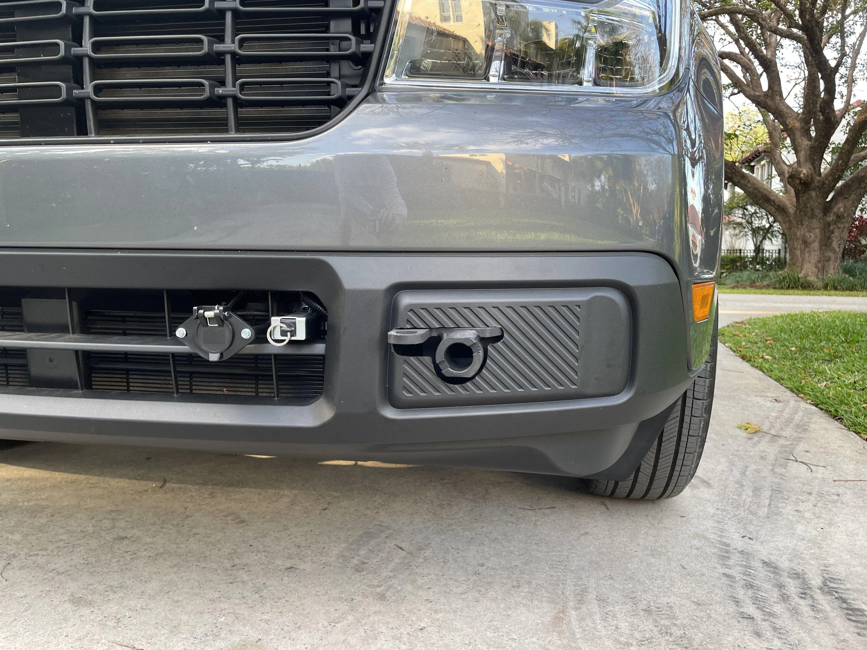 Ford Maverick Blue Ox Base Plate Install Template BO5