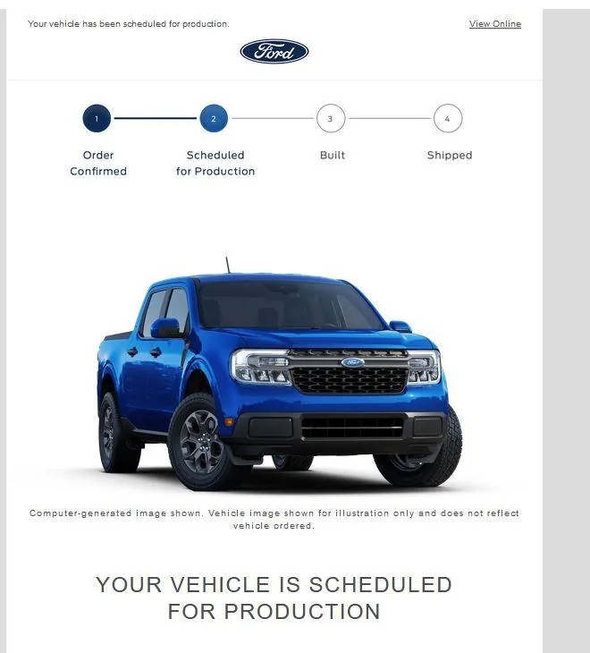 Ford Maverick 📬 6/15/23 Scheduling Email Received Group [EMAILS NOW ARRIVING!] Captur