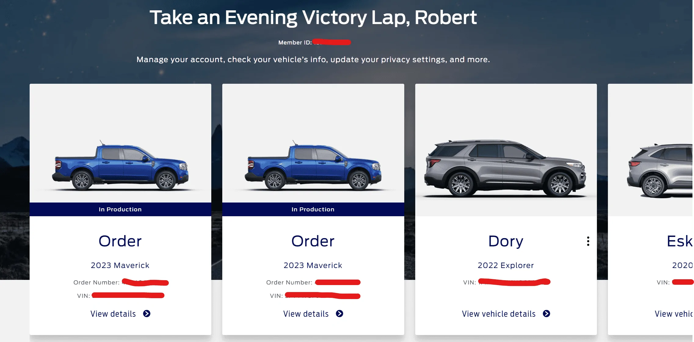 Ford Maverick 45 Day Email of Production Delay but Modules have "Popped" already 1686866573283