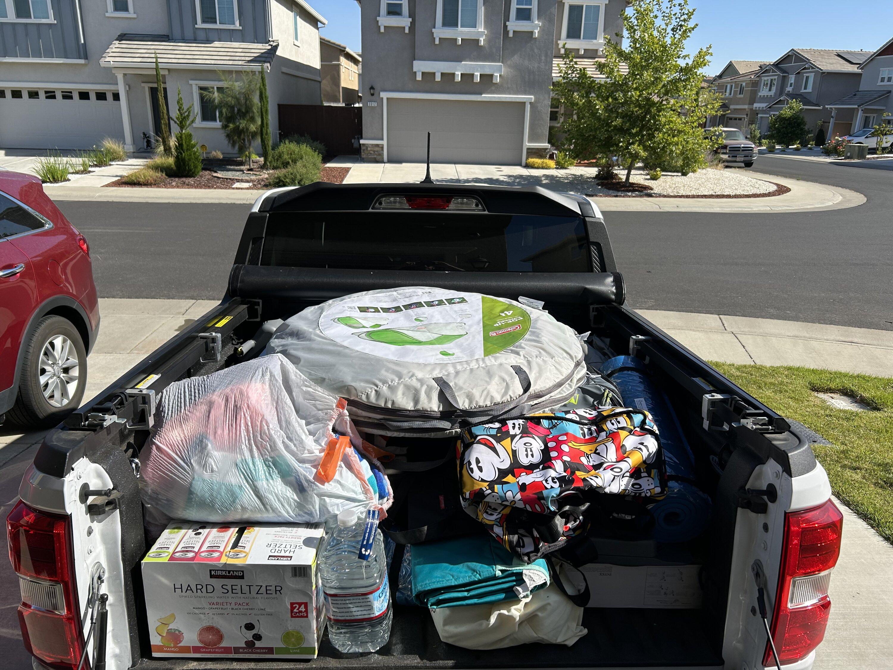 Ford Maverick Maverick loaded for “camping” IMG_3146