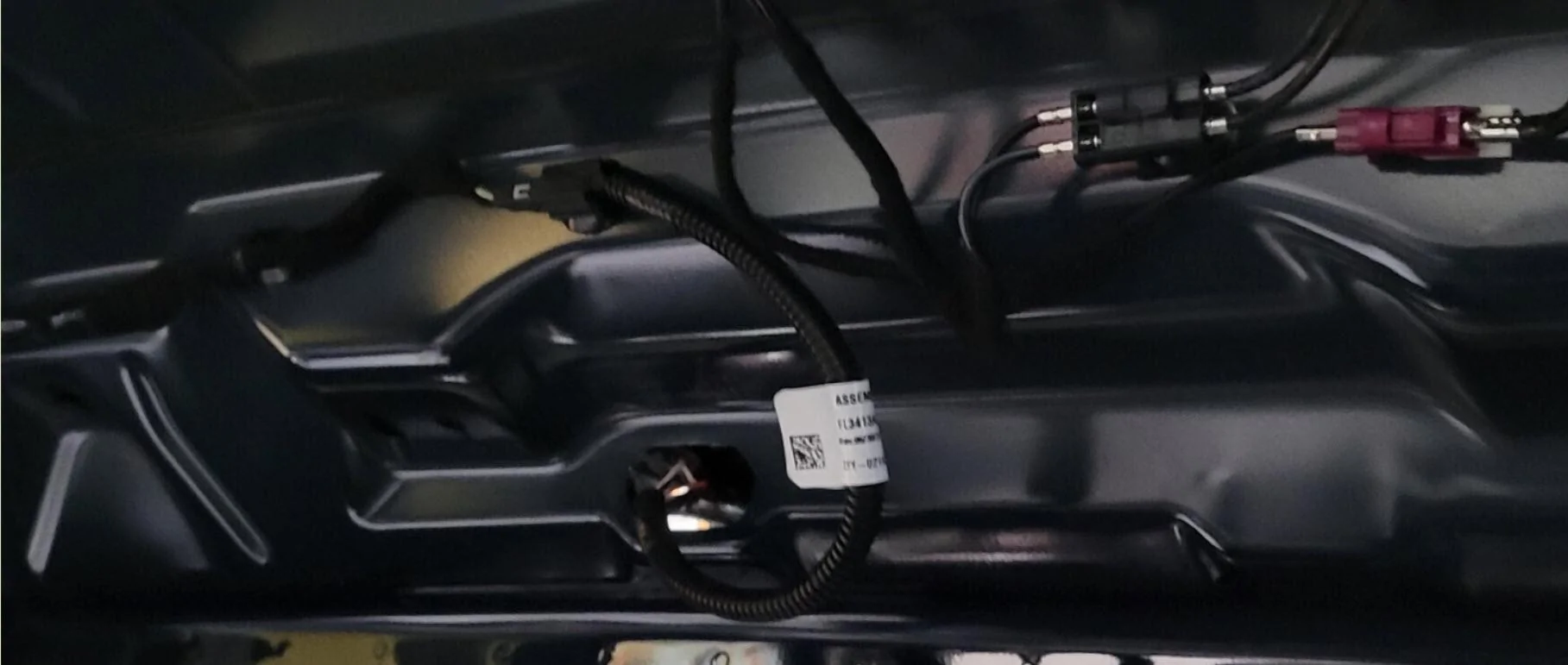 Ford Maverick Third brake light same as an F-150? 3rd Brake Light Connector Above Headliner - shazel
