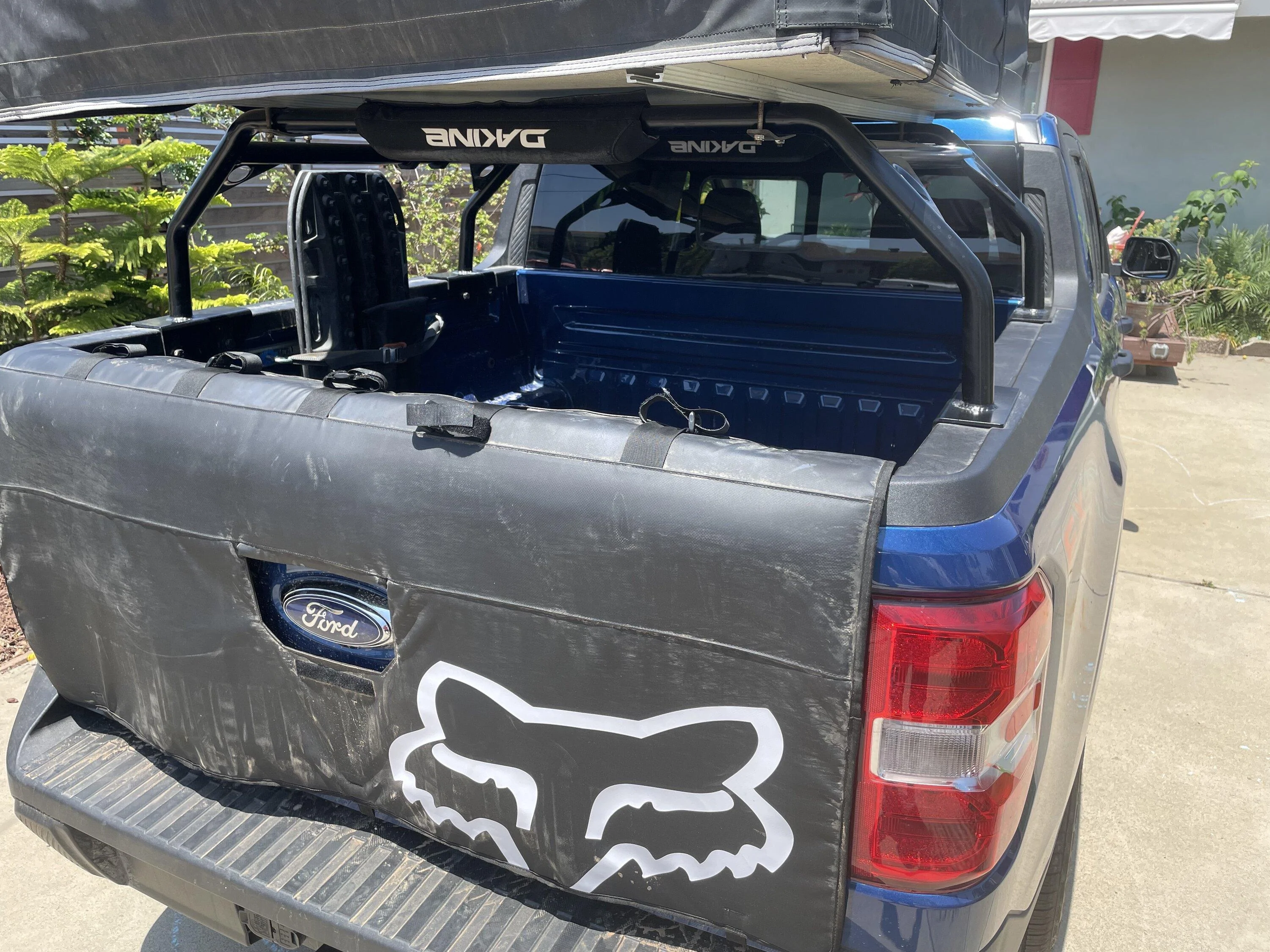 Ford Maverick FX4 Offroad with RTT and Tuffstuff Bed Rack + Video Footage Rear