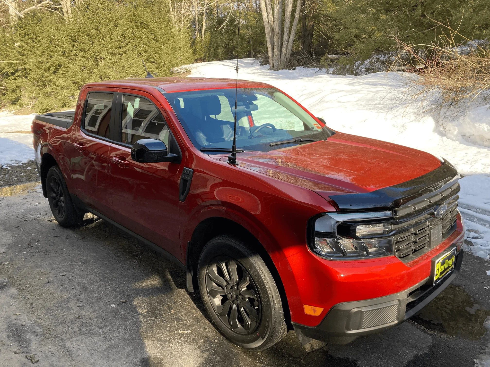Ford Maverick Bringing coax into the cabin 1687033606147