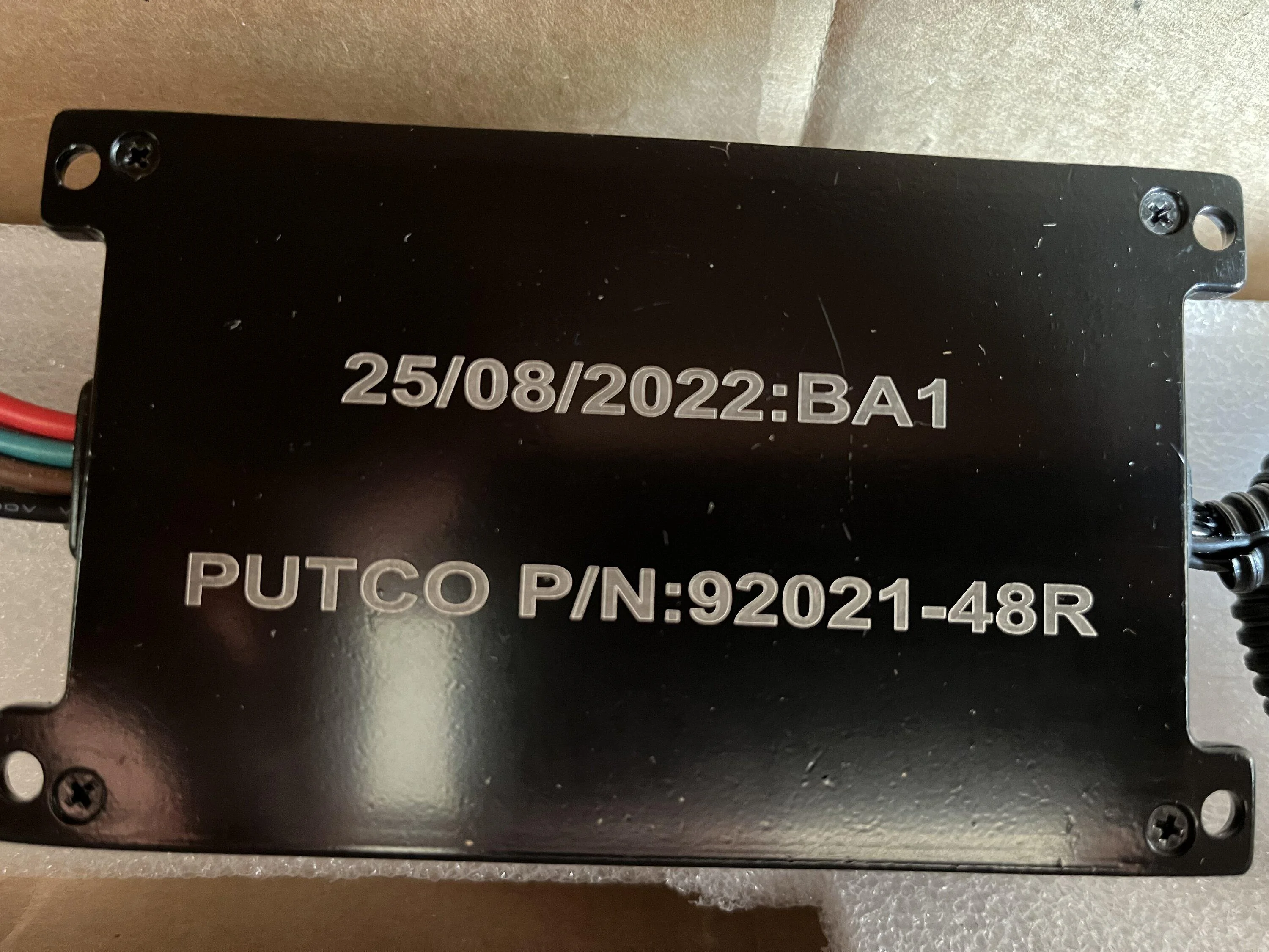 Ford Maverick Ford LED Tailgate Lightbar Installed Putco 92021-48R Driver Box