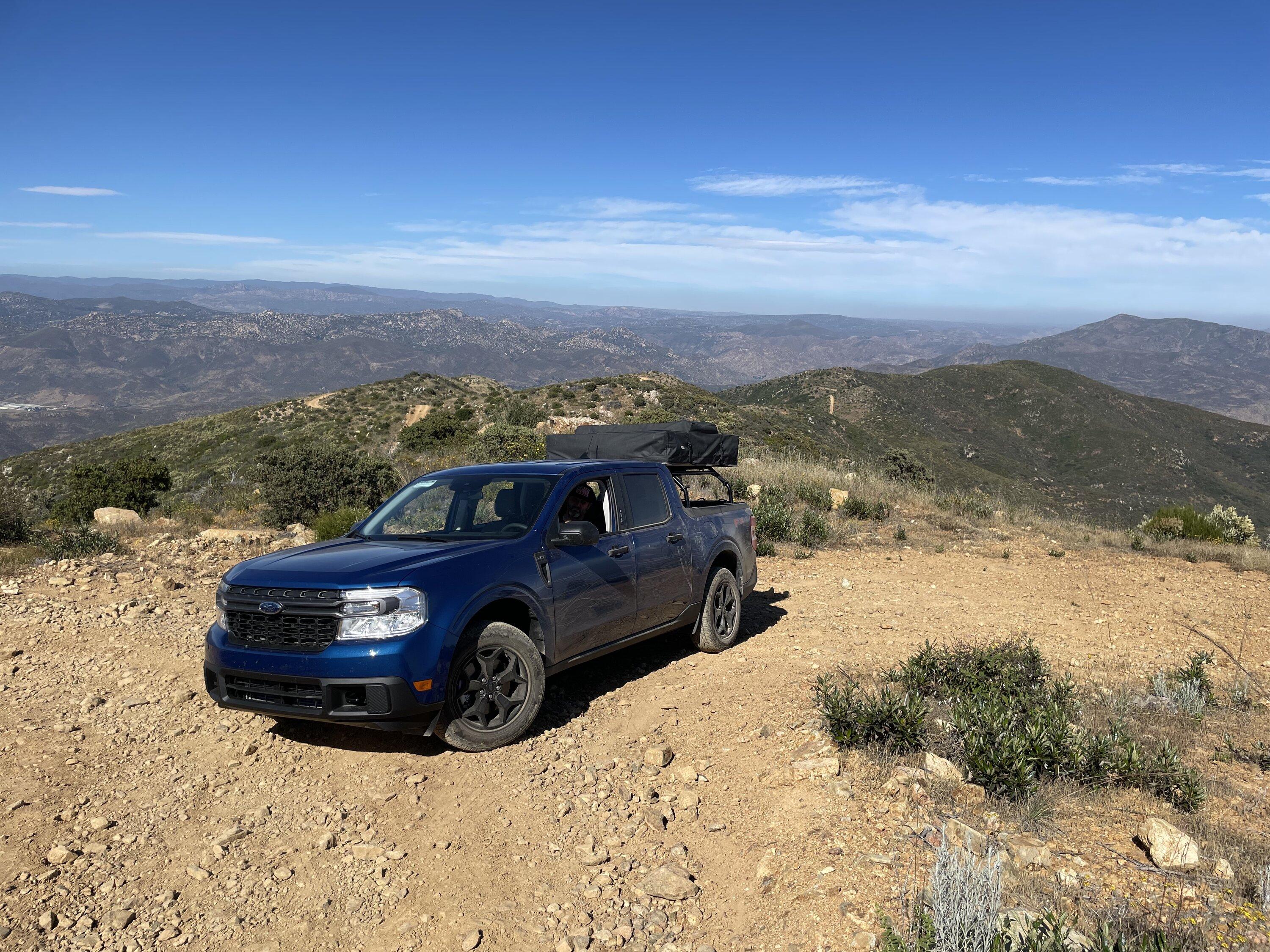 Ford Maverick FX4 Offroad with RTT and Tuffstuff Bed Rack + Video Footage MAv Offroad