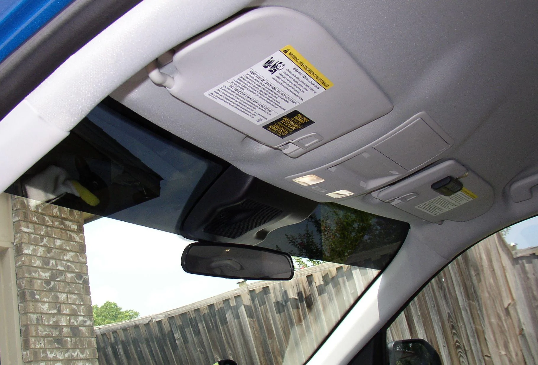 Ford Maverick Rear mirror compartment Insid
