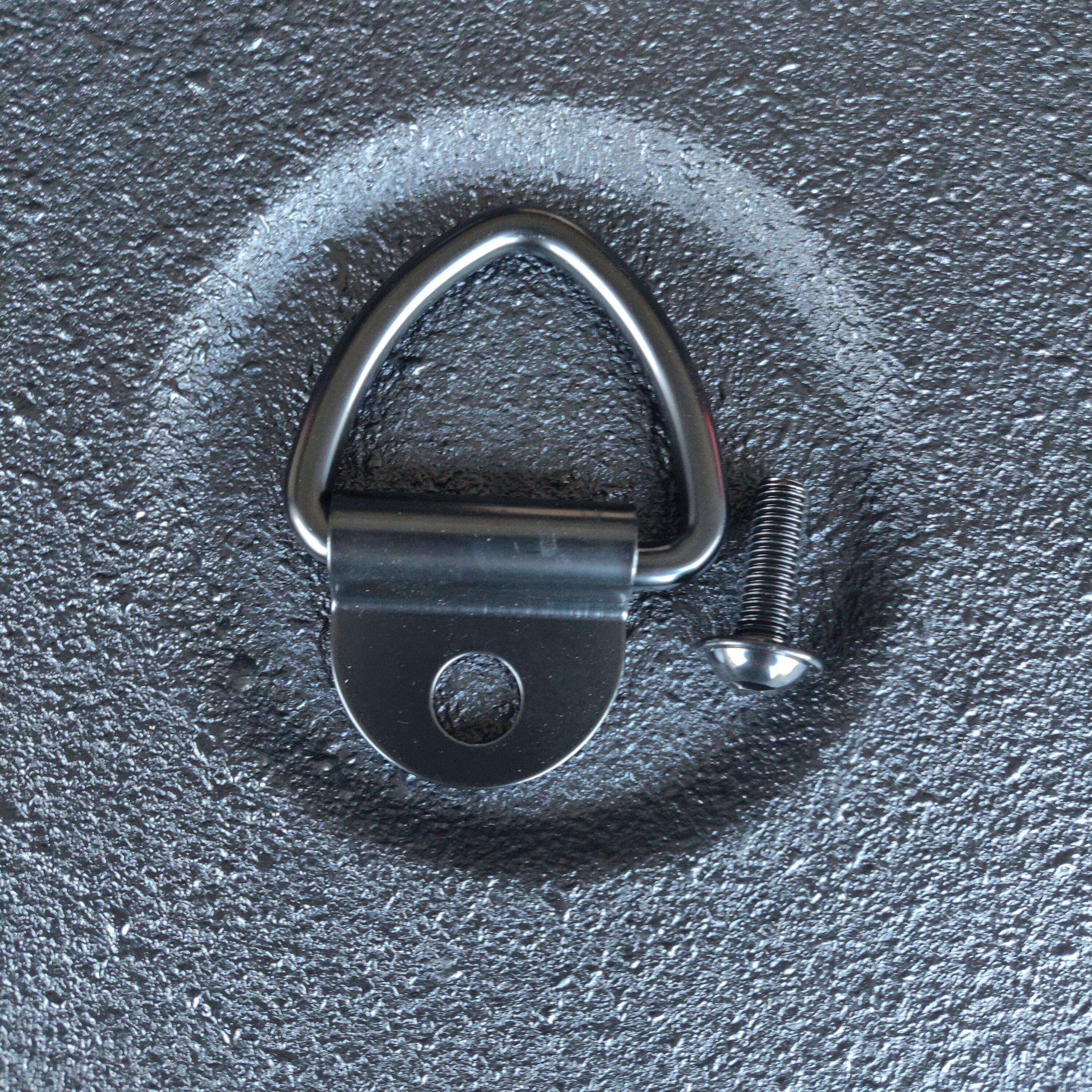 Ford Maverick Installed ring tie down anchors in bed IMG_20230621_195419