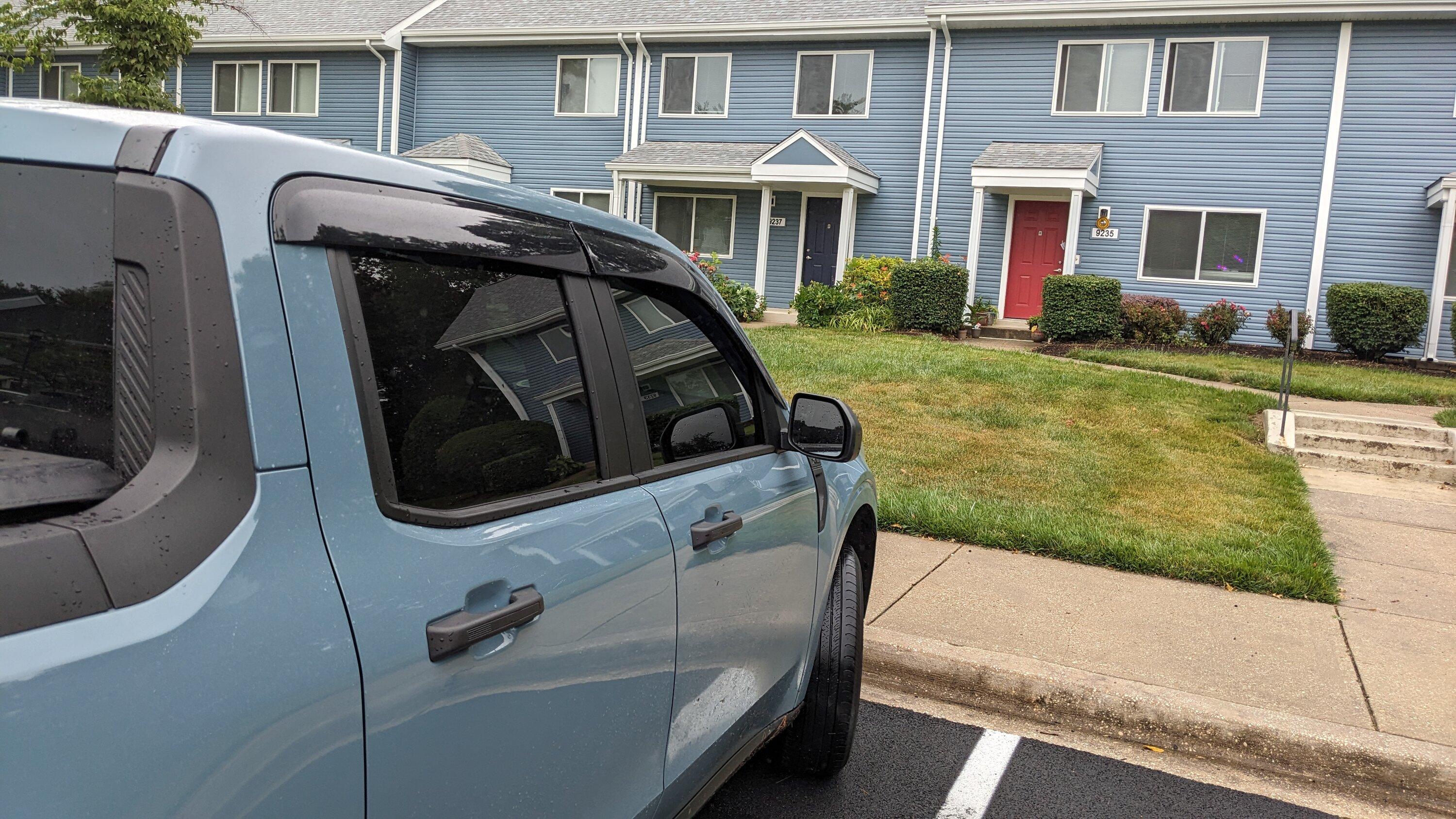 Ford Maverick Has anyone gone with a window tint for the front door windows that is a shade lighter than the back? PXL_20230622_150338942