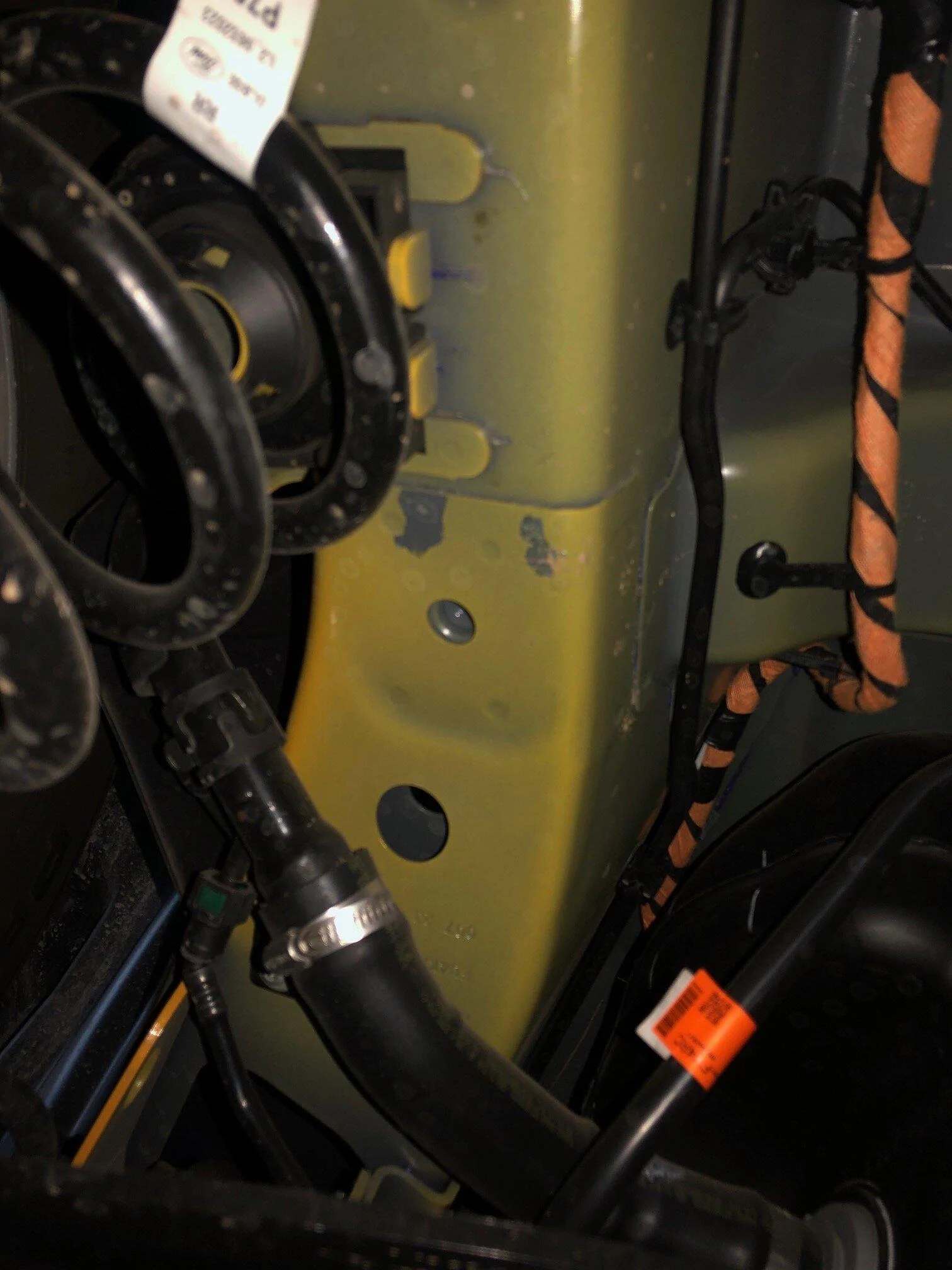 Ford Maverick Please Check for Hybrid Under-Bed Tie Down Brackets Left rear mount hol