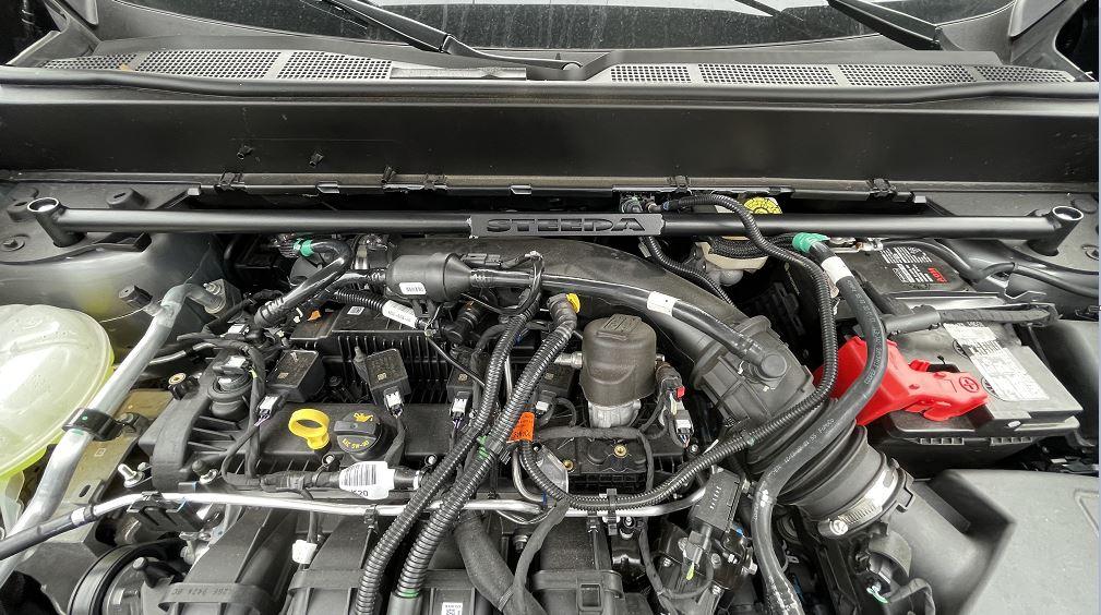 Ford Maverick Steeda Strut Tower Brace installed (pics added) sstb