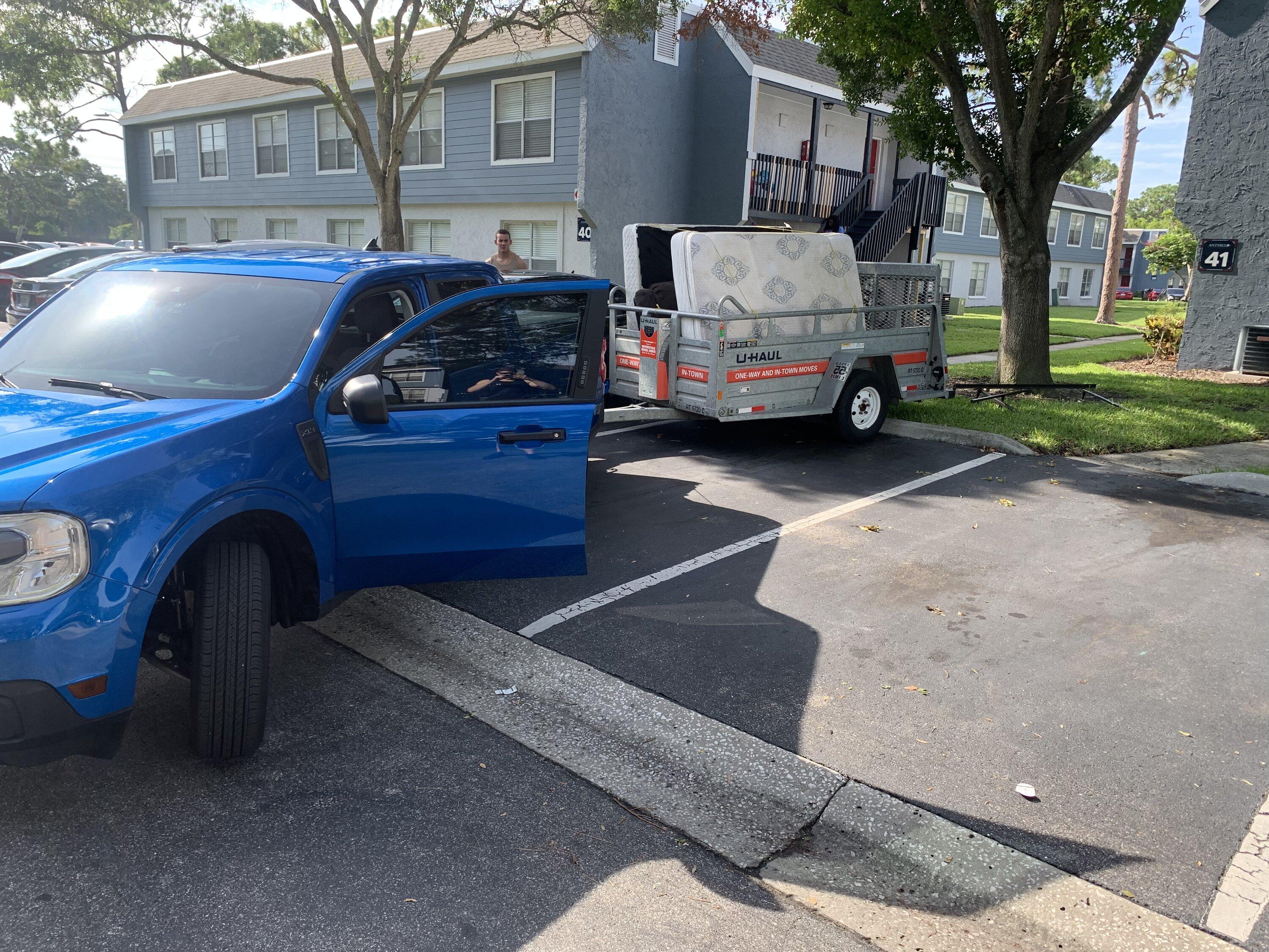 Ford Maverick Towed for the first time today 🤠 356A6B95-3599-4D03-8040-236520757C7D
