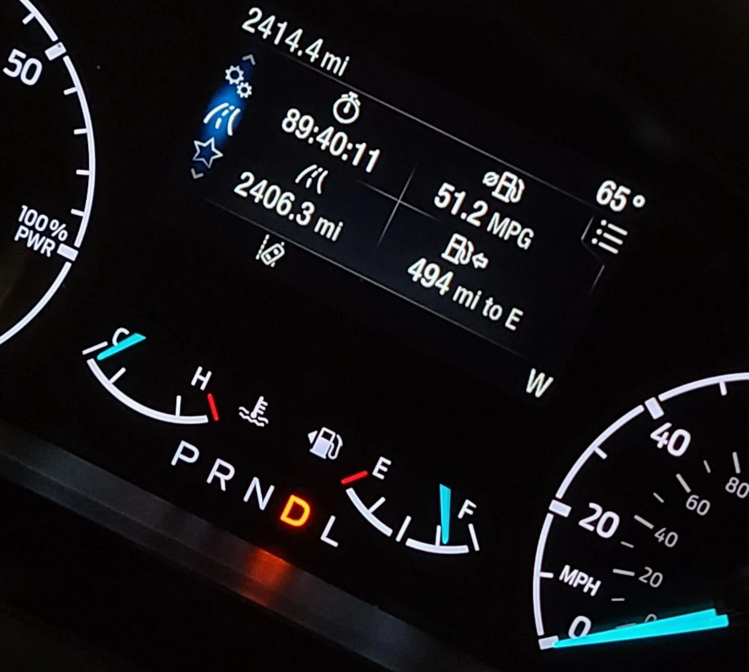 Ford Maverick How to Slow-Gentle-Pulse-Glide Your Way to a 51 MPG Average (Hybrid) 1687784196461