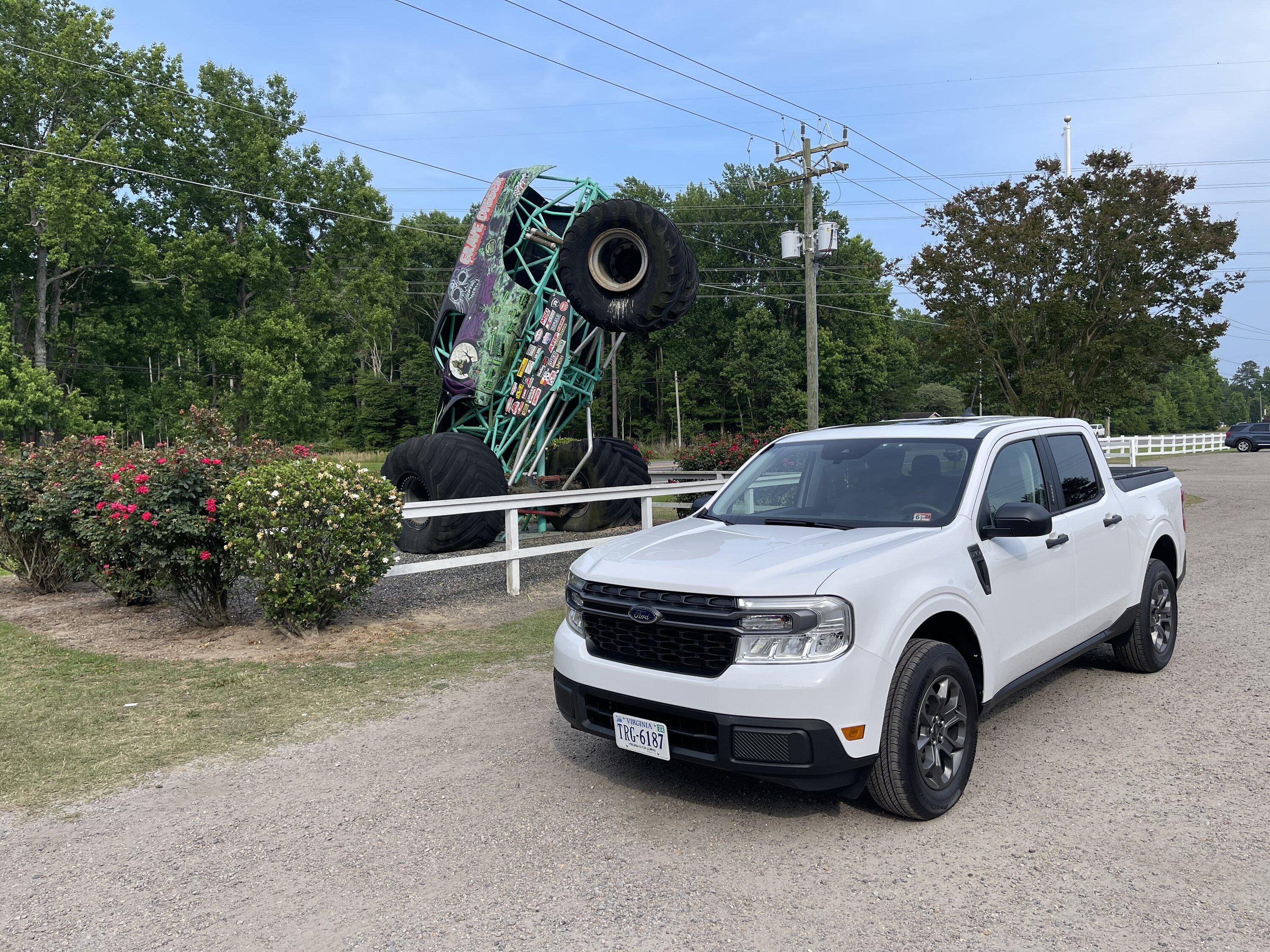 Ford Maverick Post your Maverick next to ridiculously large trucks - photos thread EBE75E85-6F55-4159-8A48-4AF481978E9C