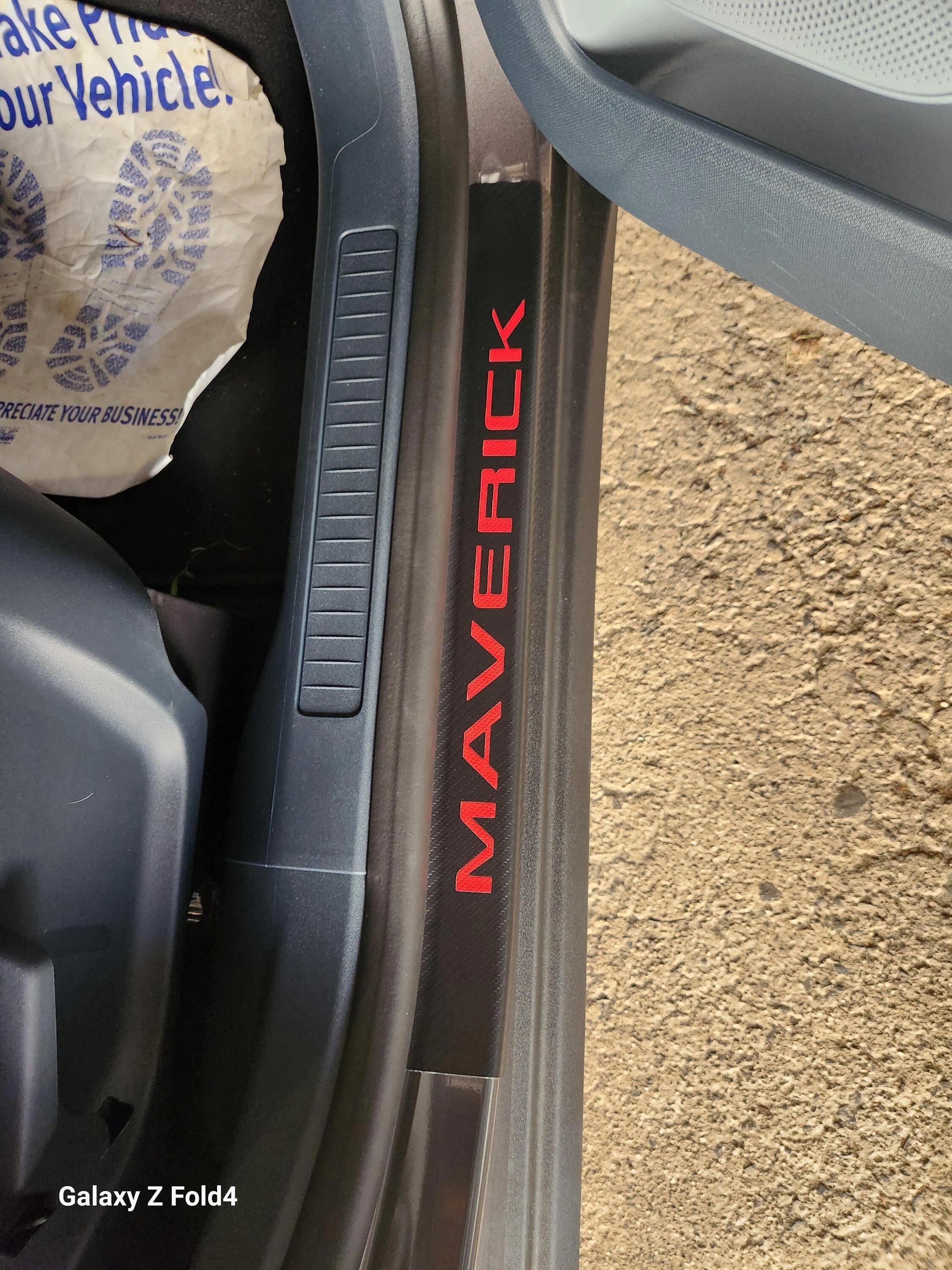 Ford Maverick Little upgraded my new maverick 20230530_180134