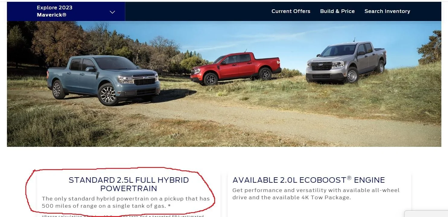 Ford Maverick Latest Maverick Production Key Commodity Constraints (6/26/2023) hybrid