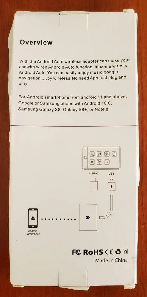 Ford Maverick $30 Android Auto Wireless Adapter review AA3