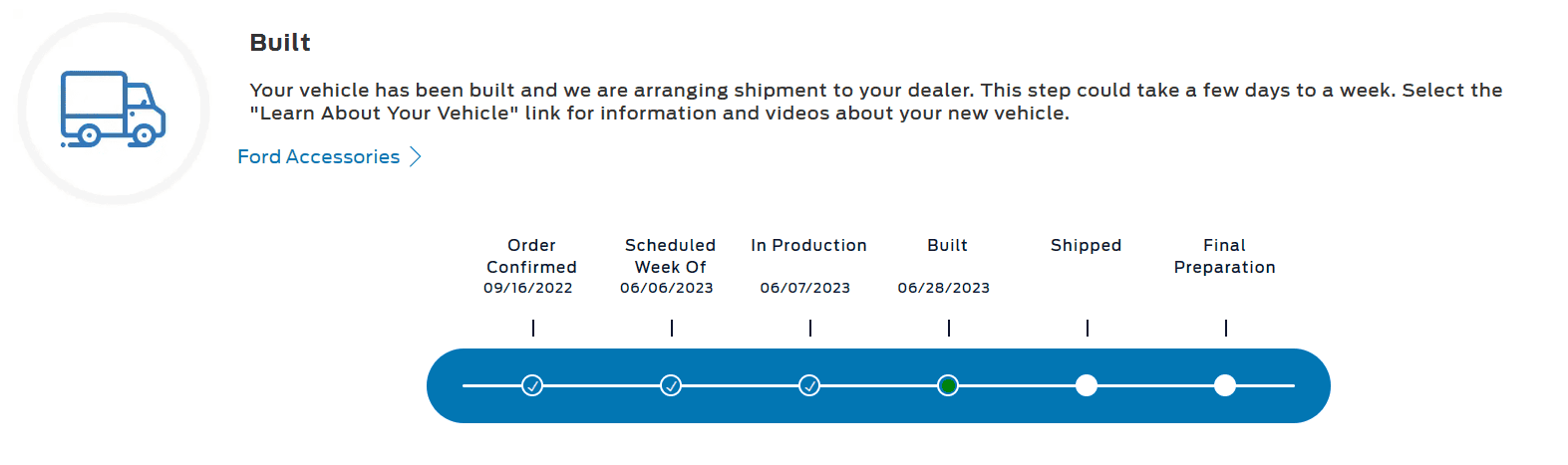 Ford Maverick Stuck in production? Screenshot 2023-06-28 175822