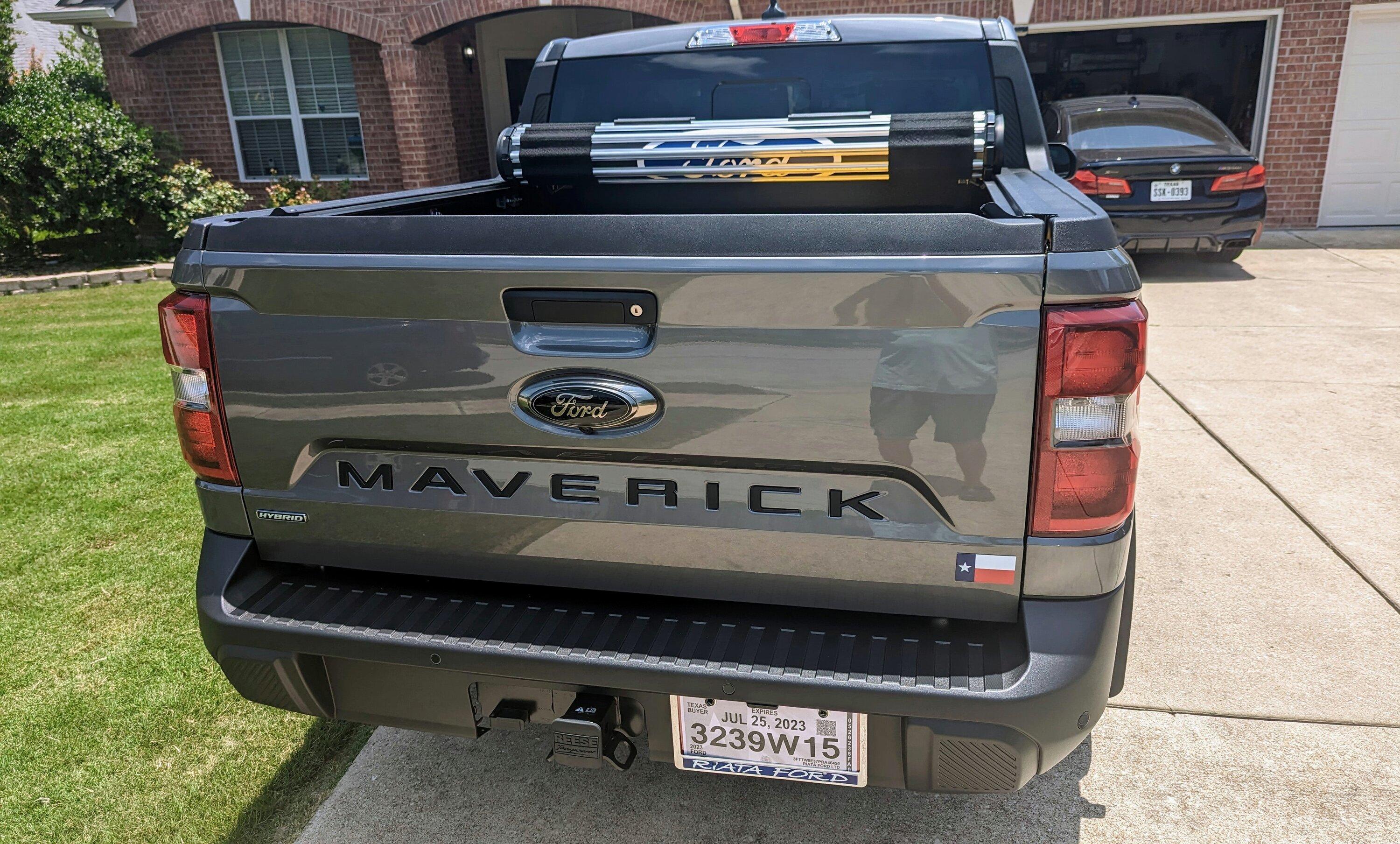 Ford Maverick Lariat w/BAP colors? MAV with mods rear June 3 2023 PXL_20230603_180404026