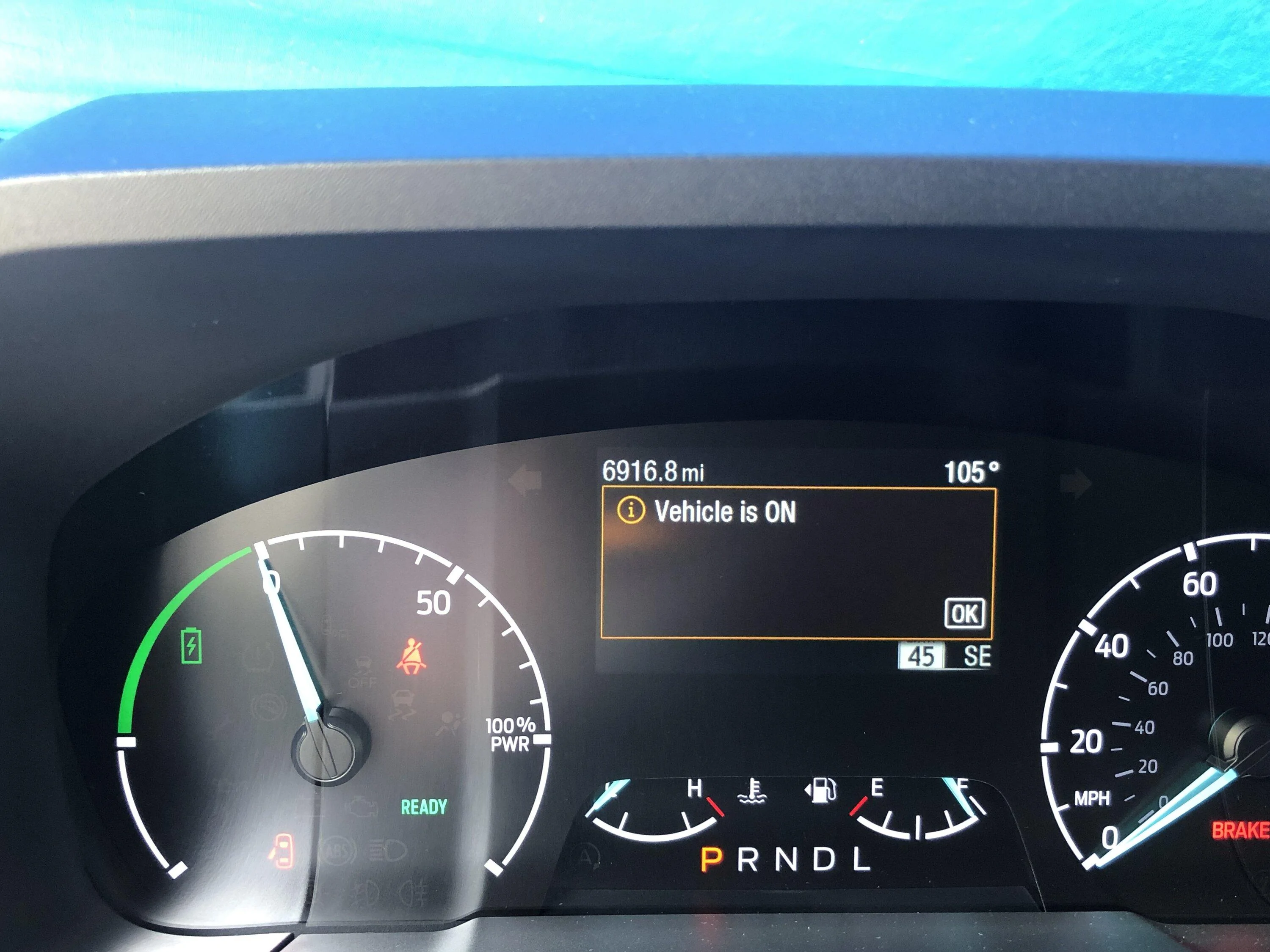 Ford Maverick Maverick in hot temperature IMG_8762