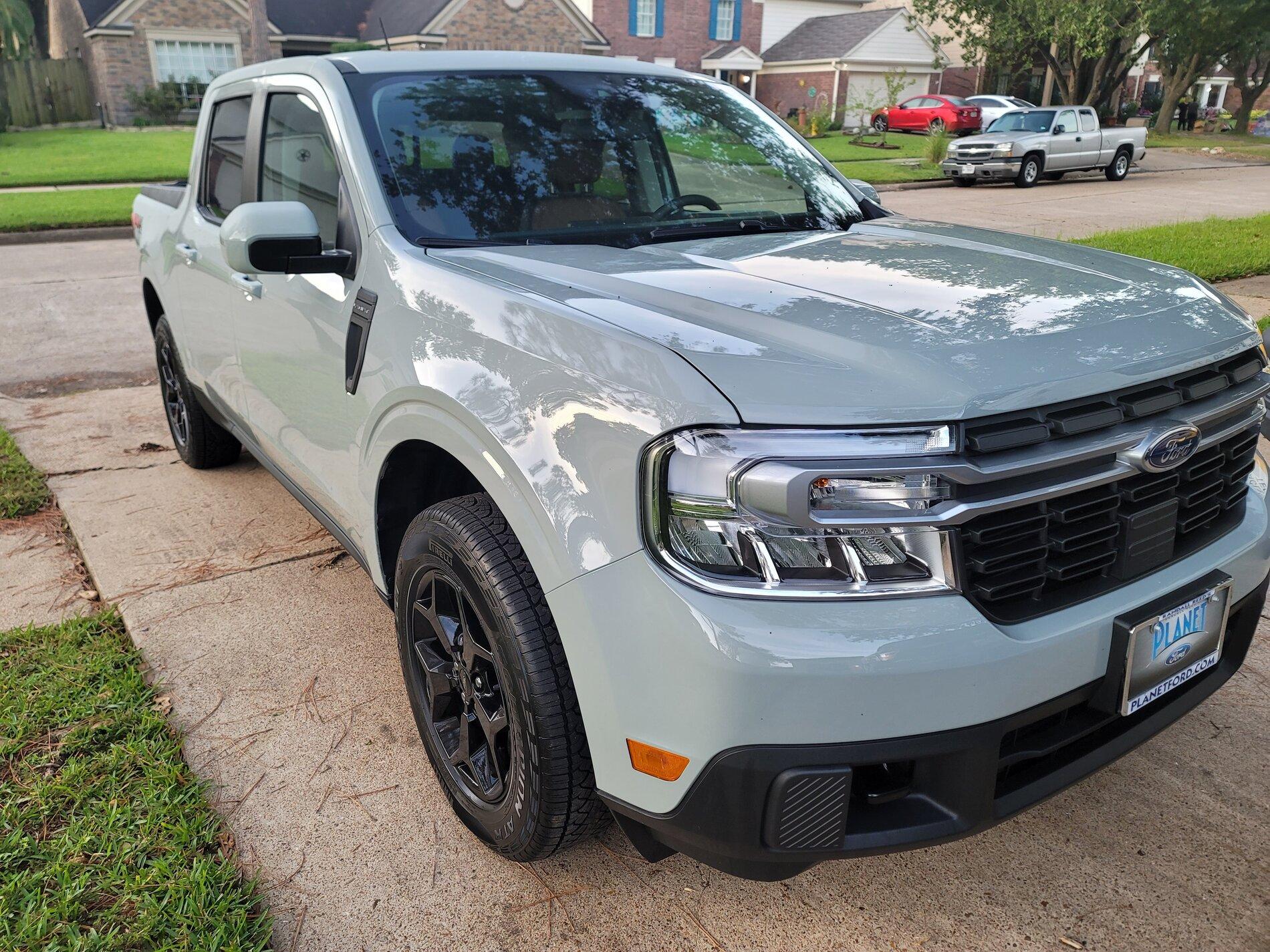 Ford Maverick Picked up my Cactus Gray Lariat AWD FX4 Fully Optioned 20211009_073608