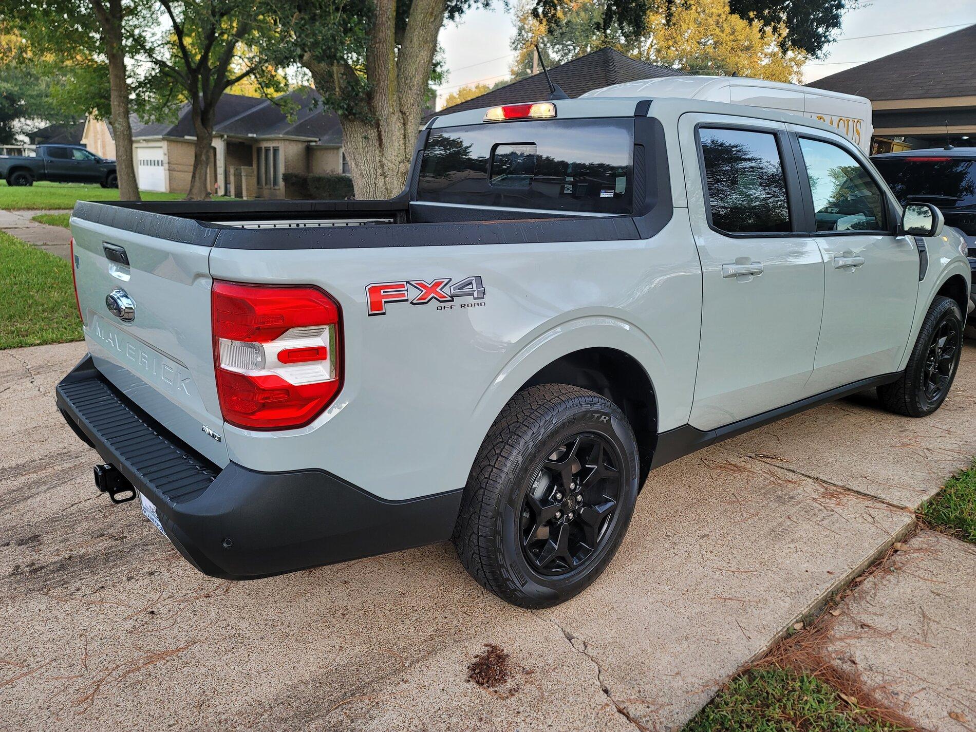 Ford Maverick Picked up my Cactus Gray Lariat AWD FX4 Fully Optioned 20211009_073824