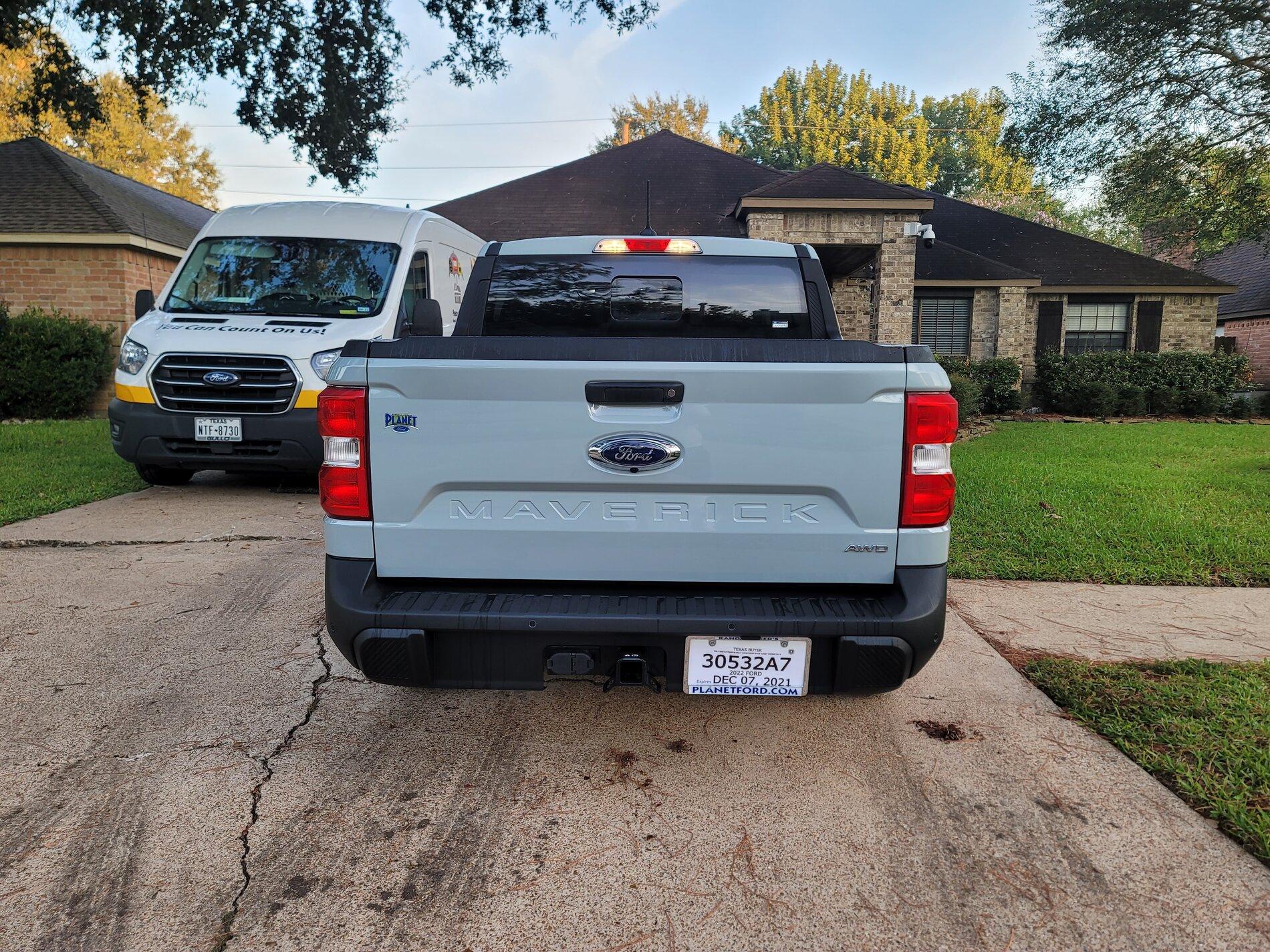 Ford Maverick Picked up my Cactus Gray Lariat AWD FX4 Fully Optioned 20211009_073834