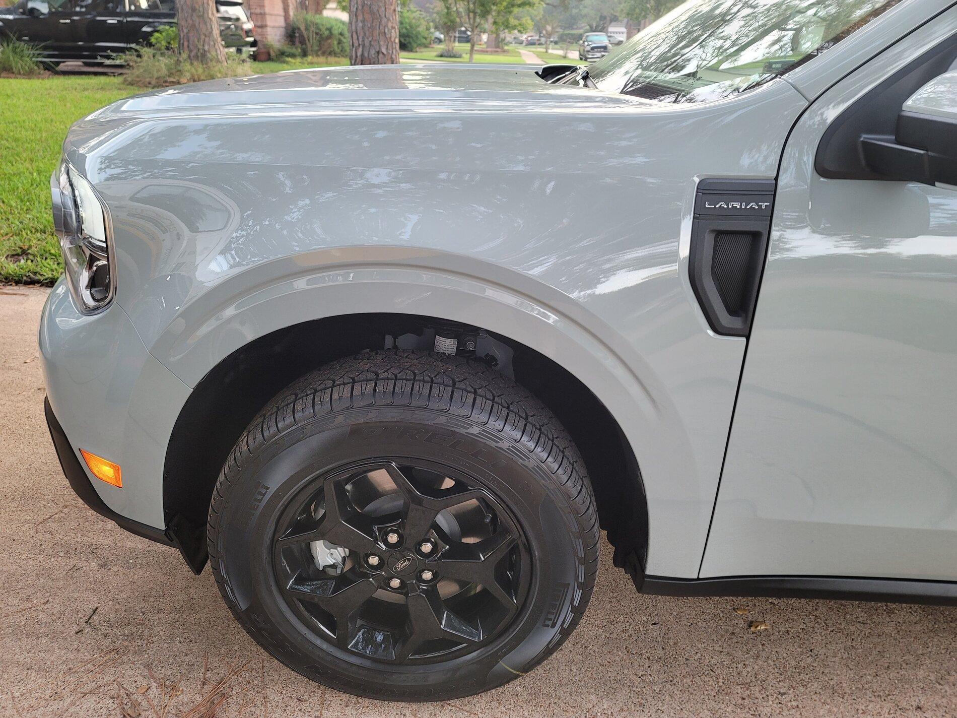 Ford Maverick Picked up my Cactus Gray Lariat AWD FX4 Fully Optioned 20211009_073905