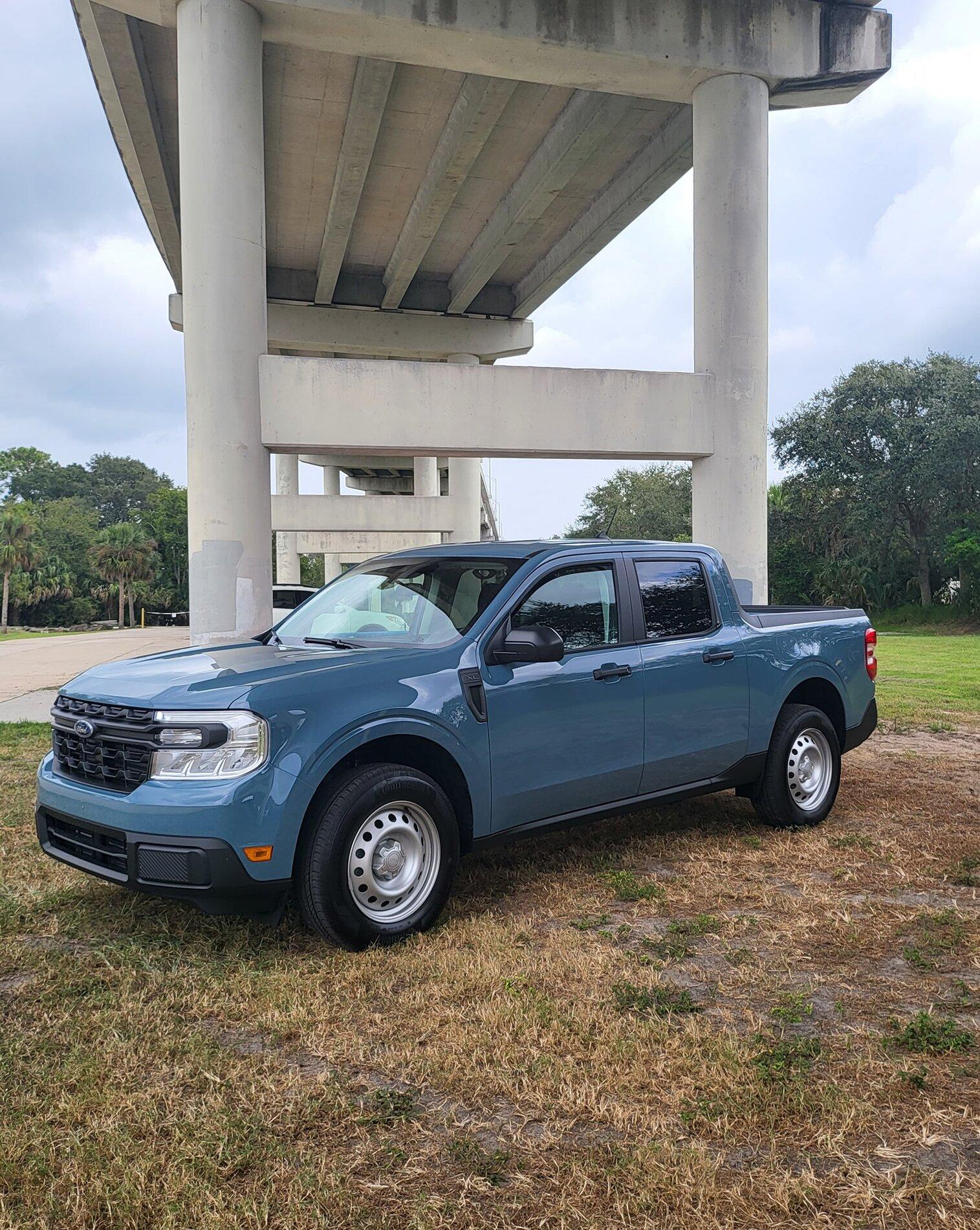 Ford Maverick AREA 51 Maverick Photos Thread Area 51 Maverick XL steelies 1