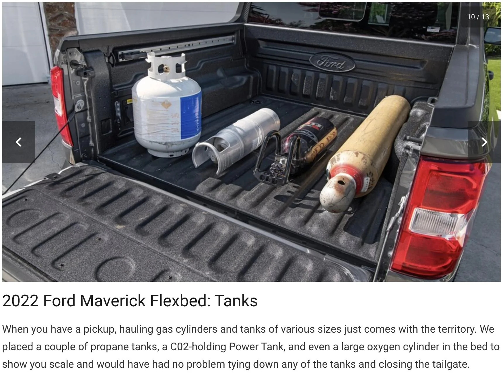 Ford Maverick Hauling tests: Maverick bed capacity: 37" tires, ladder, bikes, sleeping bag, coolers, plywood / drywall, ATV, etc Screen Shot 2021-10-09 at 6.48.21 PM