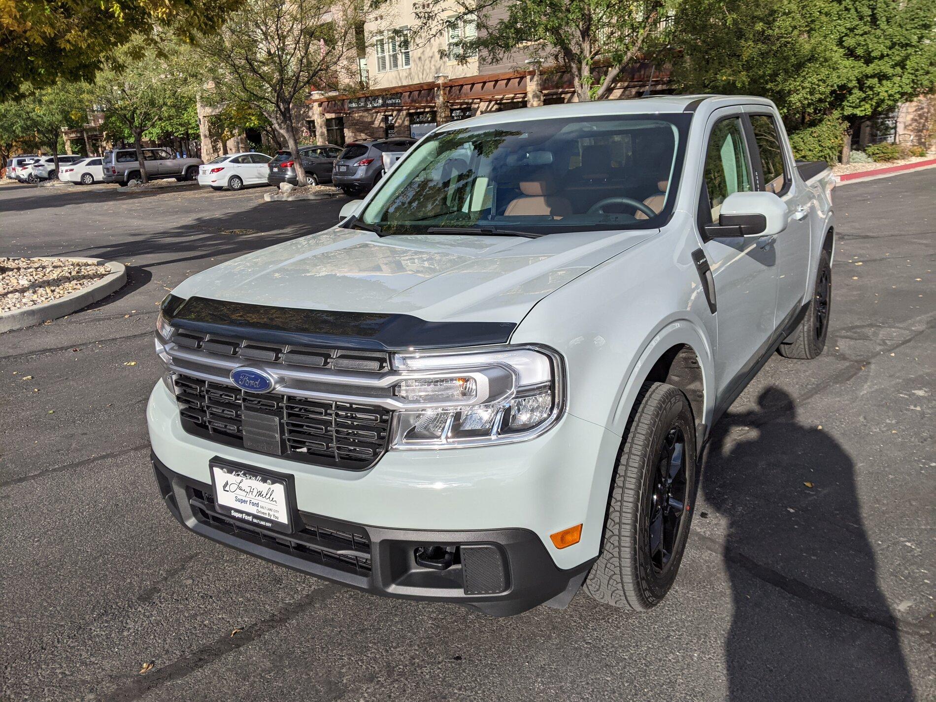 Ford Maverick Picked up my Cactus Gray Lariat AWD FX4 Fully Optioned PXL_20211009_225900621.MP