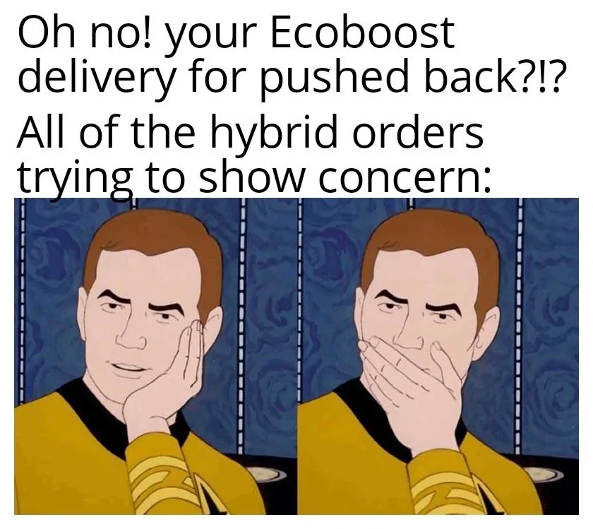 Ford Maverick Maverick Memes -  fun diversion while we wait [ ** NO POLITICS ** ] Sarcastically Surprised Kirk 09102021204819