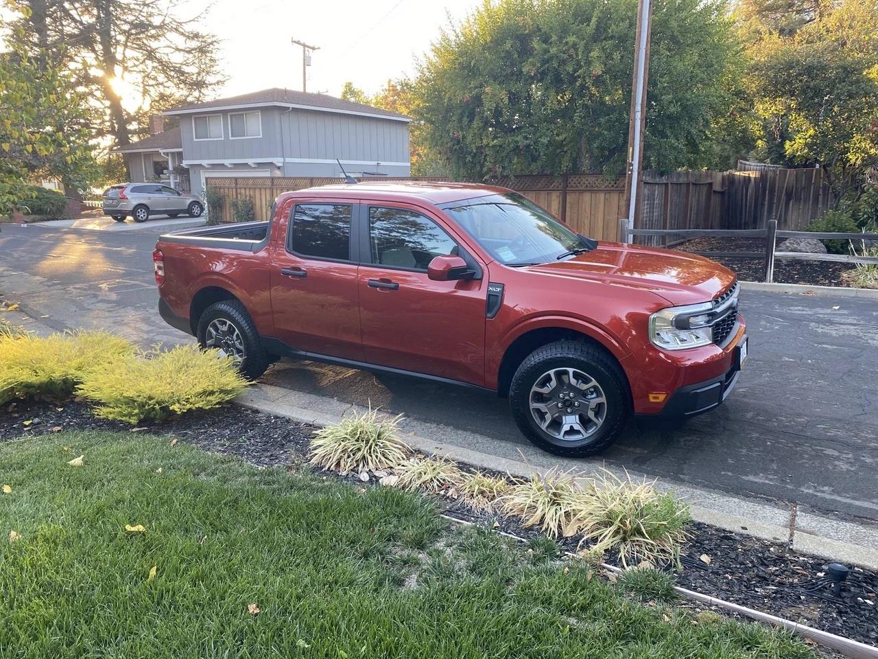 Ford Maverick HOT PEPPER RED Maverick Photos Thread Hot Pepper Red Maverick XLT delivered1