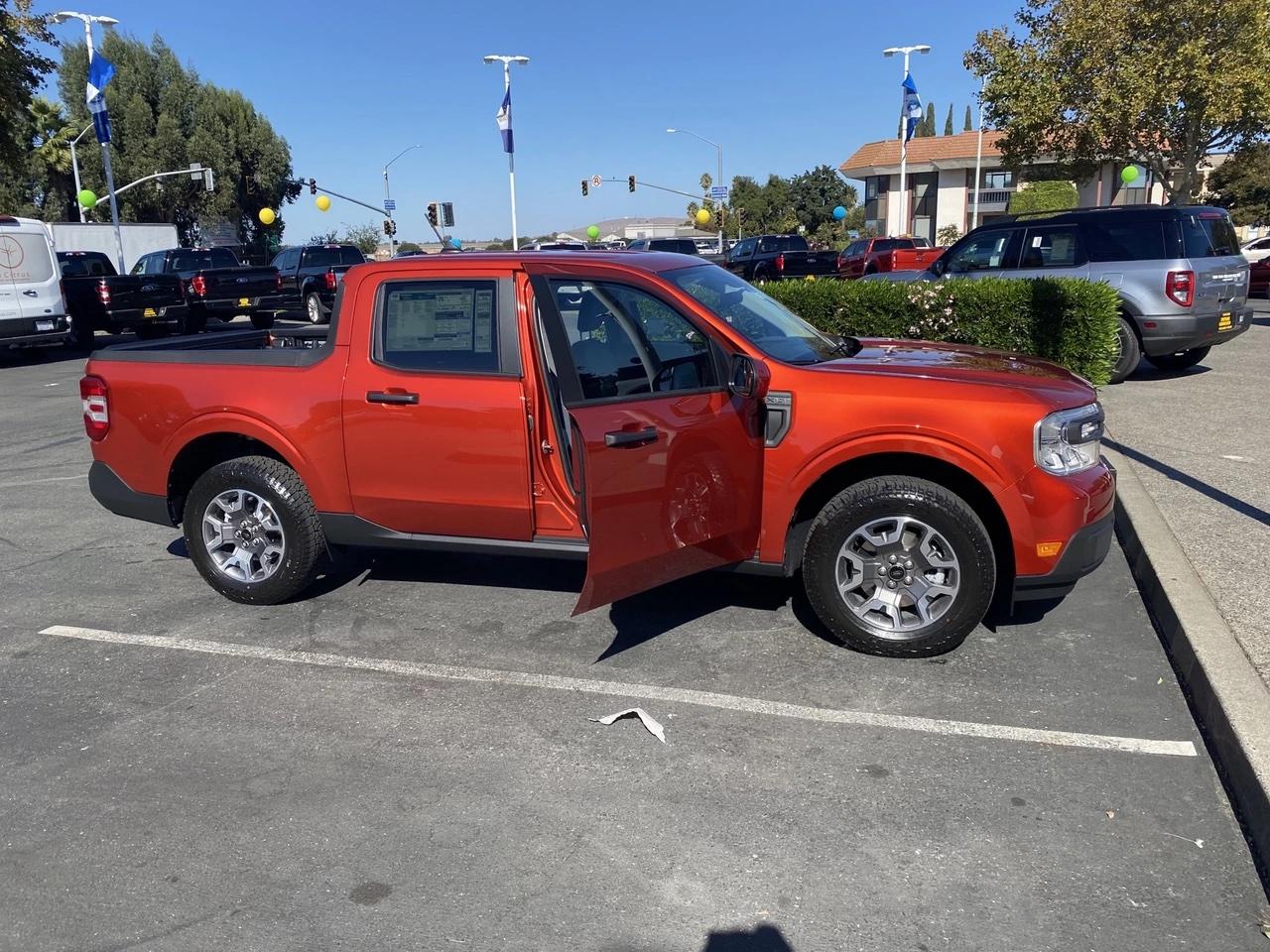 Ford Maverick HOT PEPPER RED Maverick Photos Thread Hot Pepper Red Maverick XLT delivered2