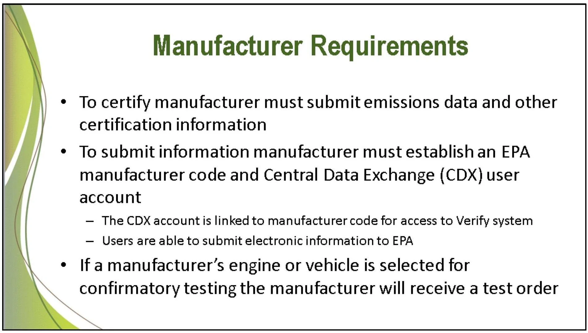 Ford Maverick EPA and Ford's process to getting EPA approval for Hybrid Maverick OKTB Manufacturer Requirements