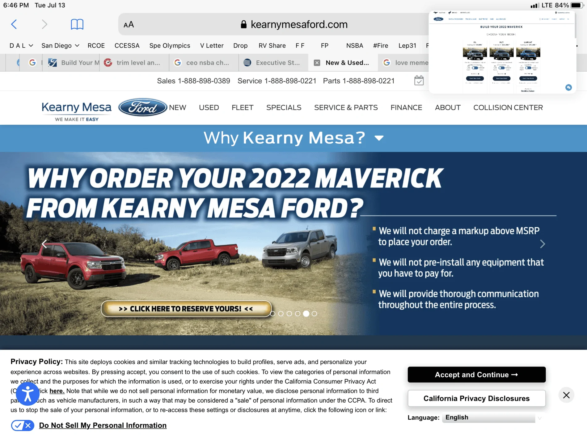 Ford Maverick Dealer markups F3336108-2D23-4897-9C0F-26B6D98C8303