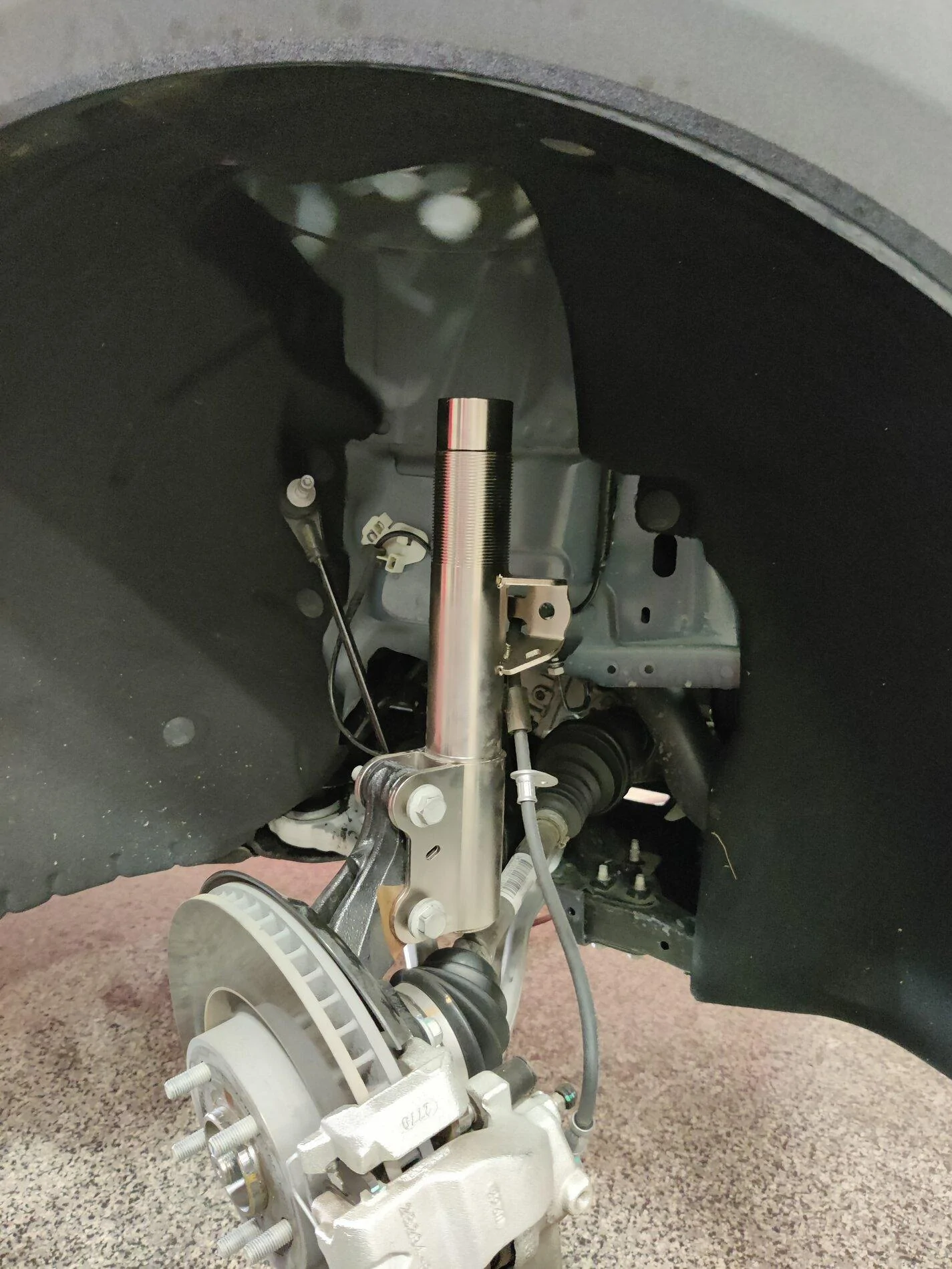 Ford Maverick Spacer lift vs. Spring lift IMG_20210813_094911