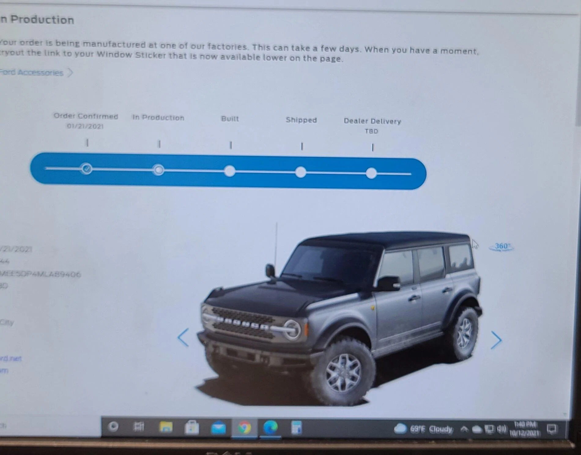 Ford Maverick Ford Vehicle Tracking Acting Weird Again! 20211012_134055