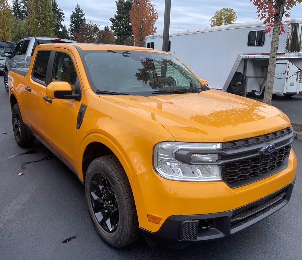 Ford Maverick CYBER ORANGE Maverick Photos Thread Cyber Orange Maverick XLT FX4