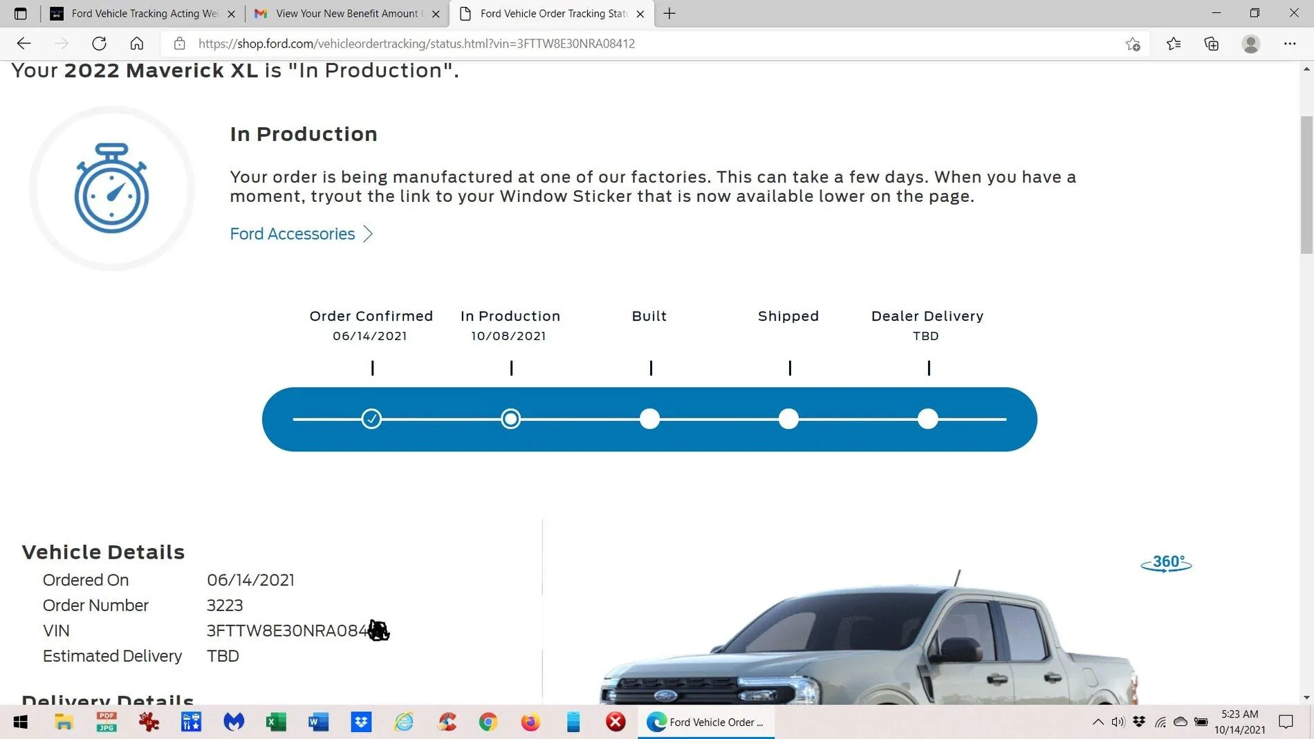 Ford Maverick Ford Vehicle Tracking Acting Weird Again! sstbdblk