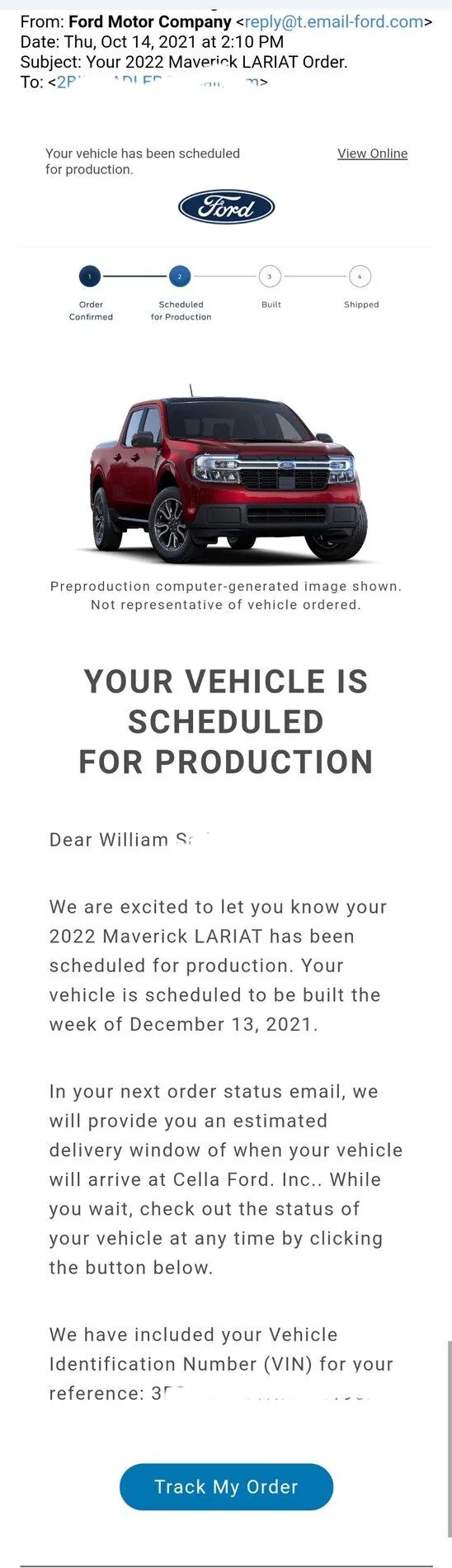 Ford Maverick 📬 10/14 Scheduling Email Received Group [Emails Arriving!] 20211014_142737 (1)