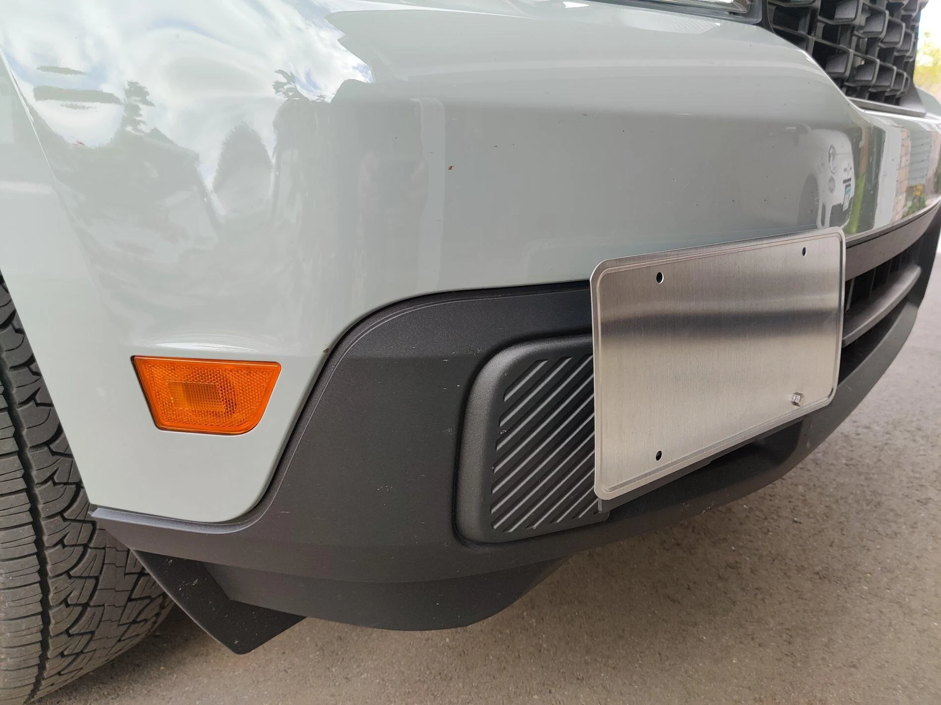 Ford Maverick Suggestions For Front Plate Mount Bracket? IMG_20211014_144608