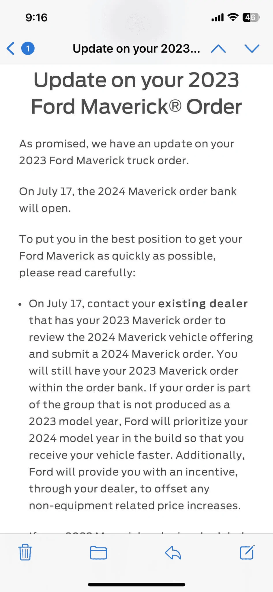 Ford Maverick Official Update: 2024 Maverick order banks will open July 17 1688141358908